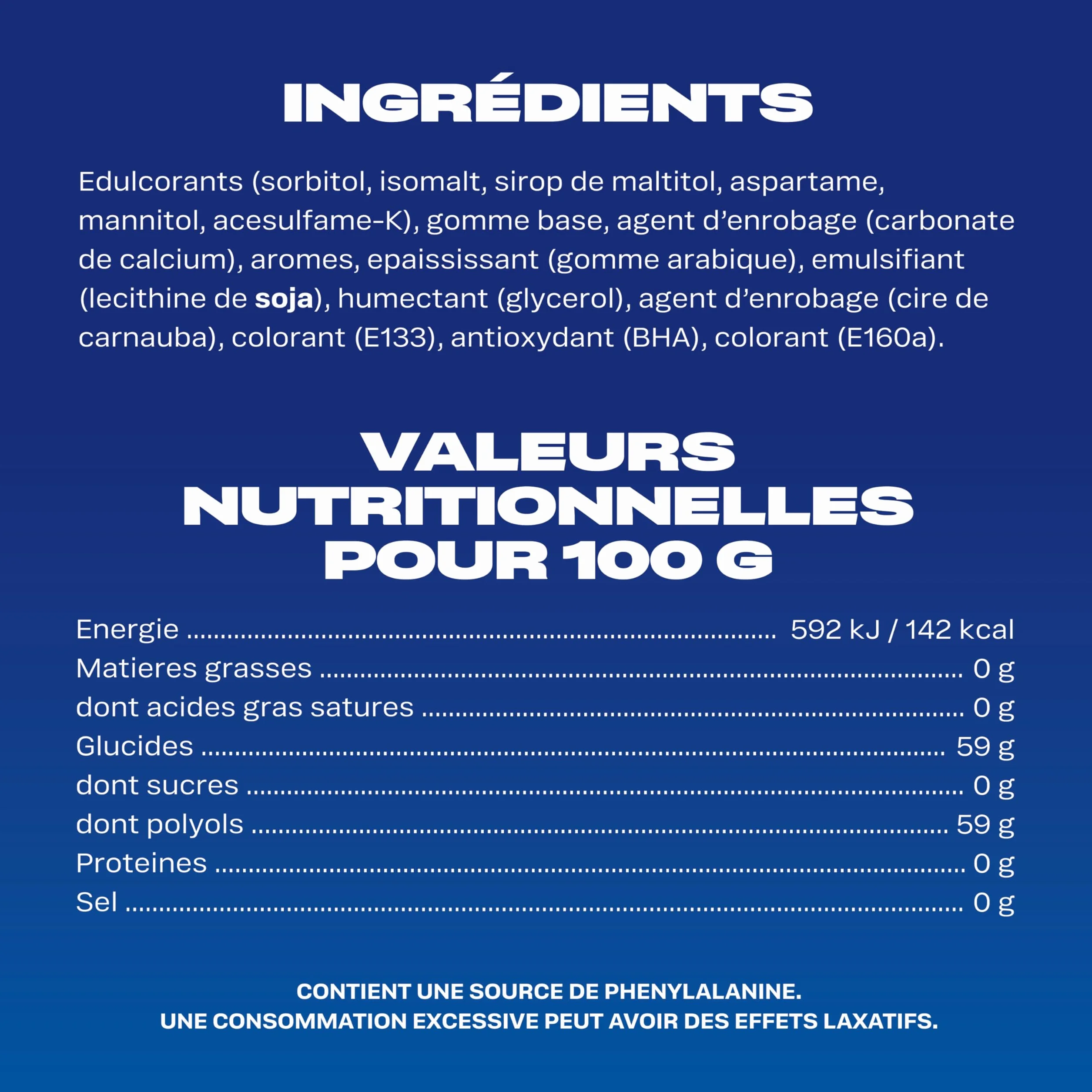 AIRWAVES Chewing Gum Sans Sucre Goût Menthol Extrême 5 Paquets 70g
