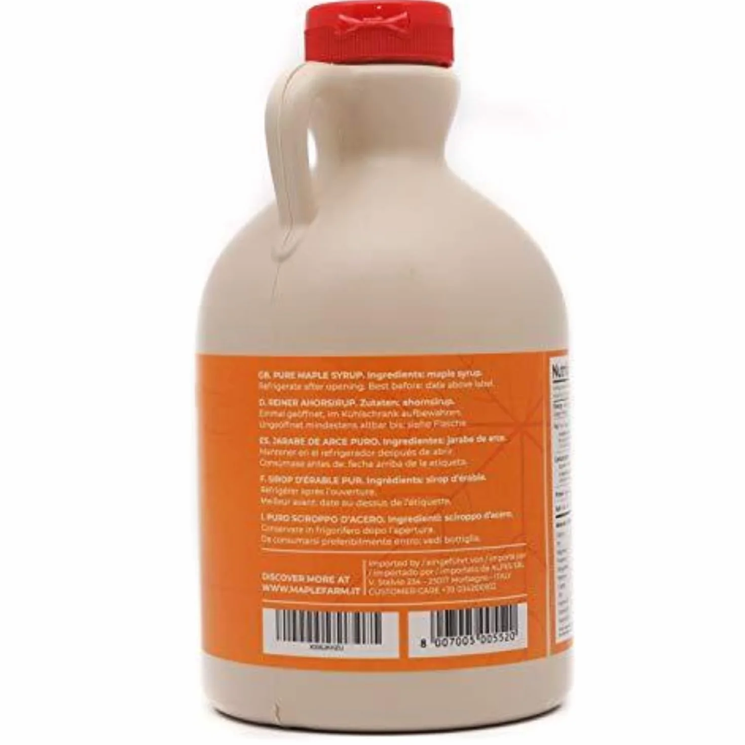 Pur Sirop d'érable Grade A (Very dark, Strong taste) - 1 litre (1,32 Kg) - Original maple syrup - Pur Sirop d'erable