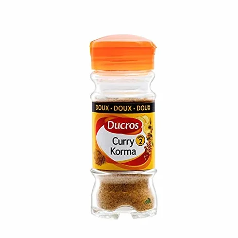 DUCROS - Curry Korma 42G - Lot De 4 - Offre Special