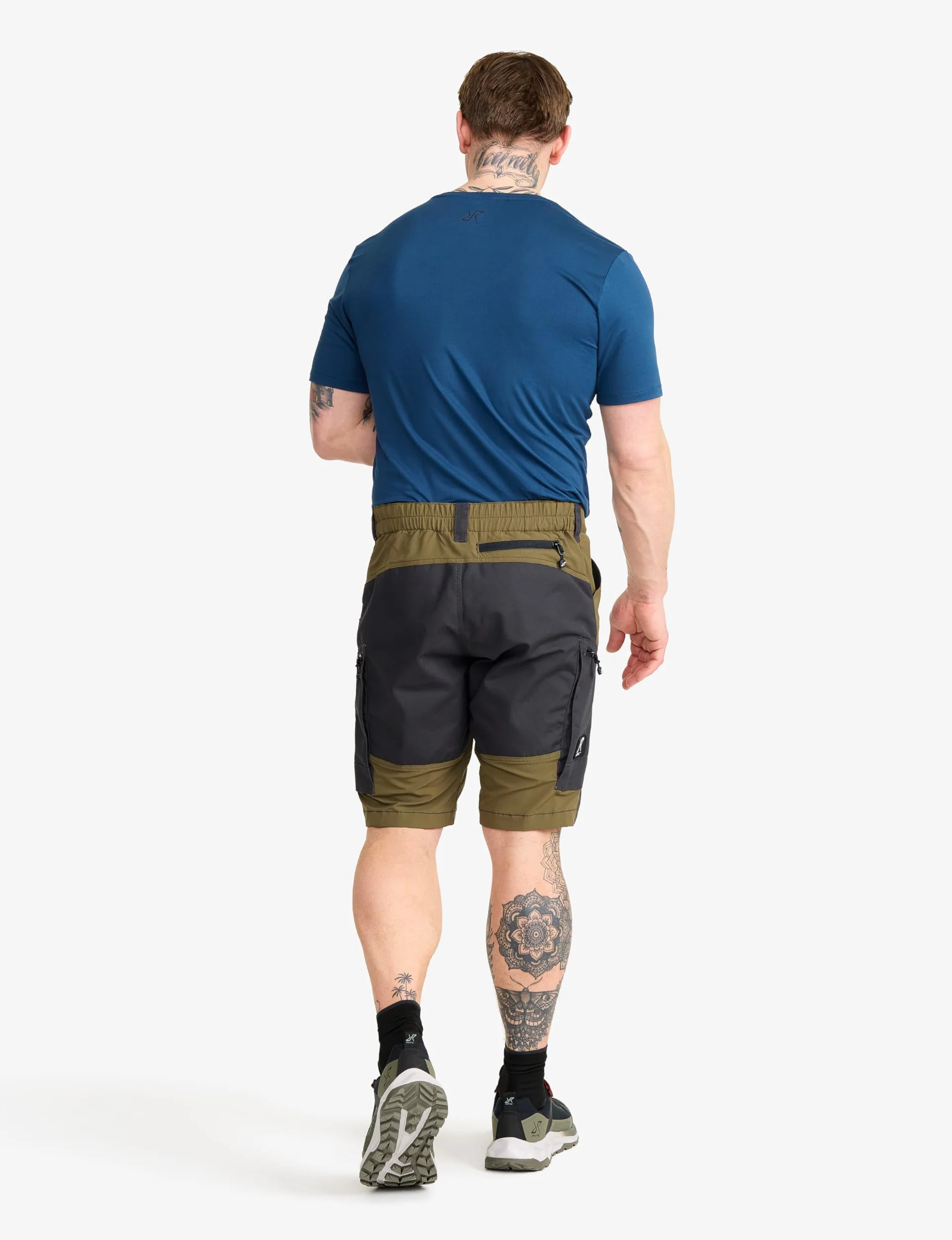 RevolutionRace Homme RVRC GP Shorts Short Durable Marche Randonnée Camping Plein air