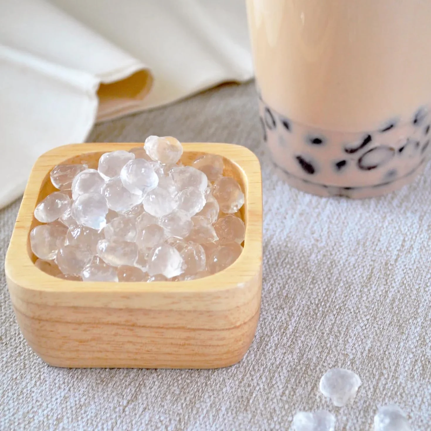 Mini Perles de Tapioca pour Dessert et Cuisine Sans Gluten et Sans Sucre - Tapioca perles dessert - Ingrédients 100% Naturels Vegan 250g - NCA