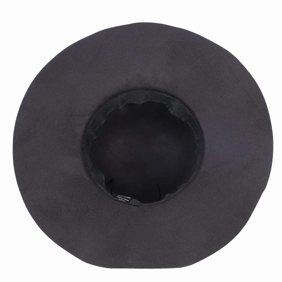 IBLUELOVER Chapeau Hiver Femme Chaud en Feutre Laine Vintage Jazz Hat Pliable Bowler Hats Capeline