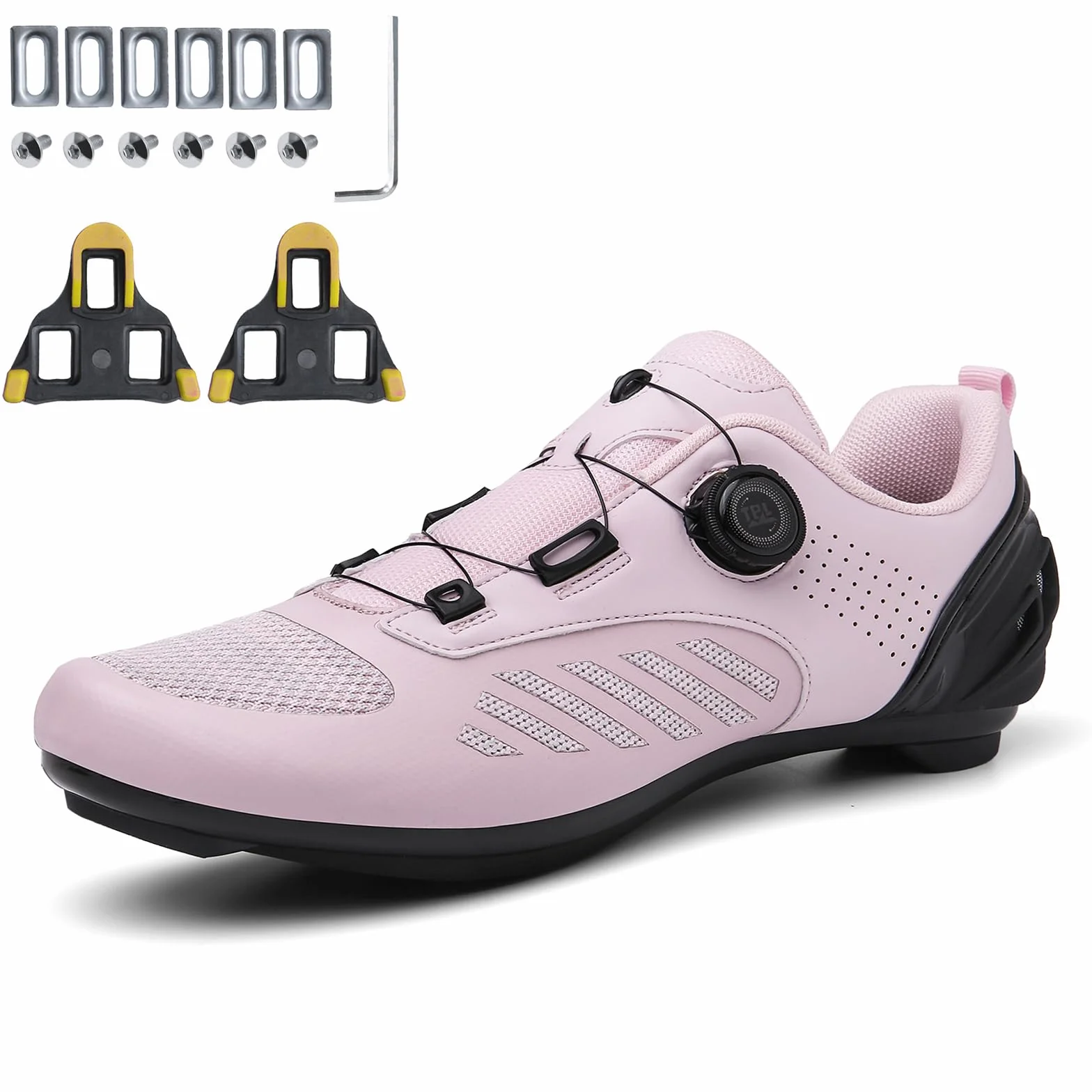 Chaussures de Cyclisme Femmes SPD Look Delta Peloton Vélo Route Intérieure Antidérapantes Respirantes