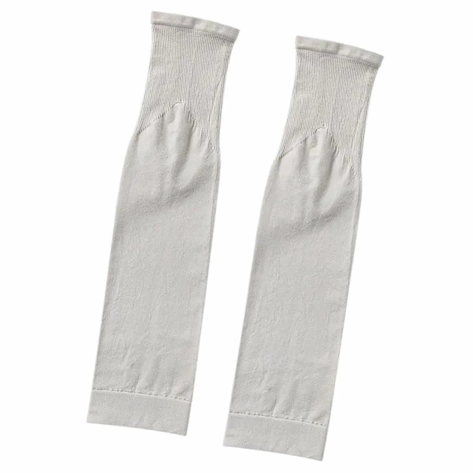 Manchons de jambe protection solaire UV soie glacée jambes larges vélo