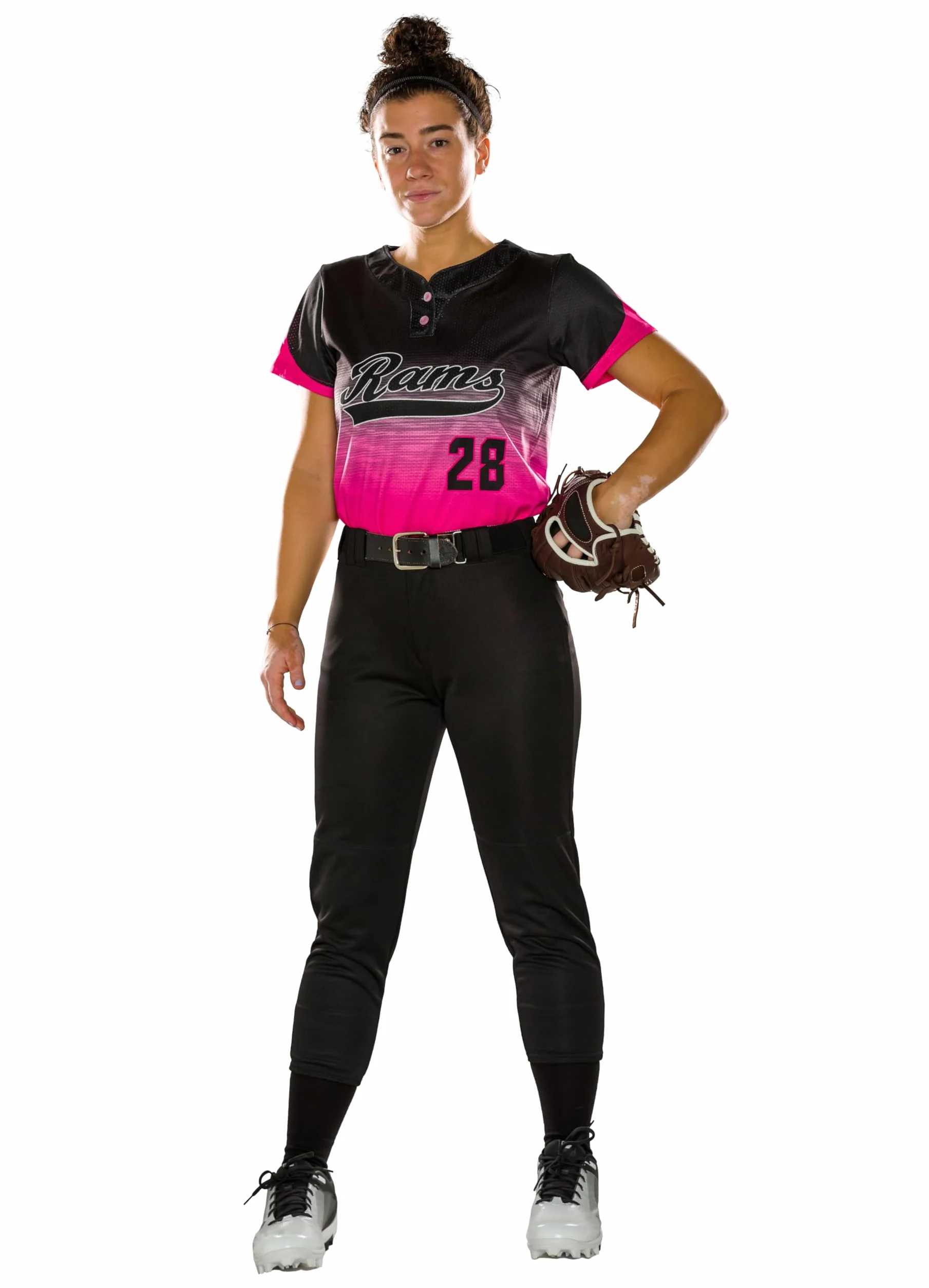 Alleson Athletic Women's Fastpitch Softball Belt Loop Pant