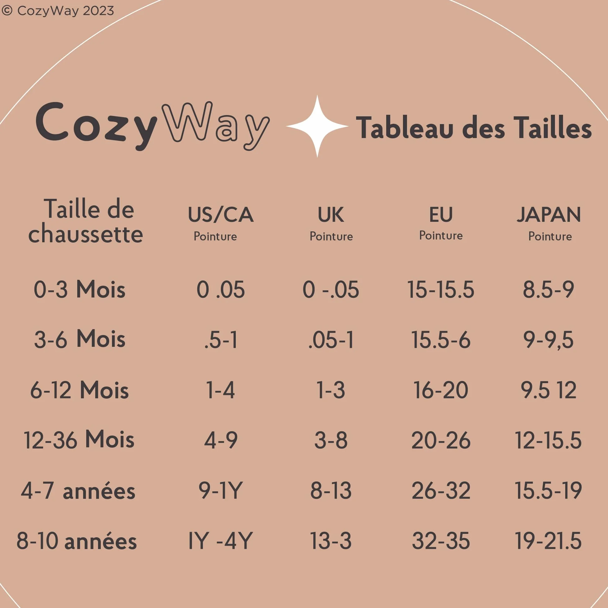 CozyWay Chaussettes à volants pour bébés filles