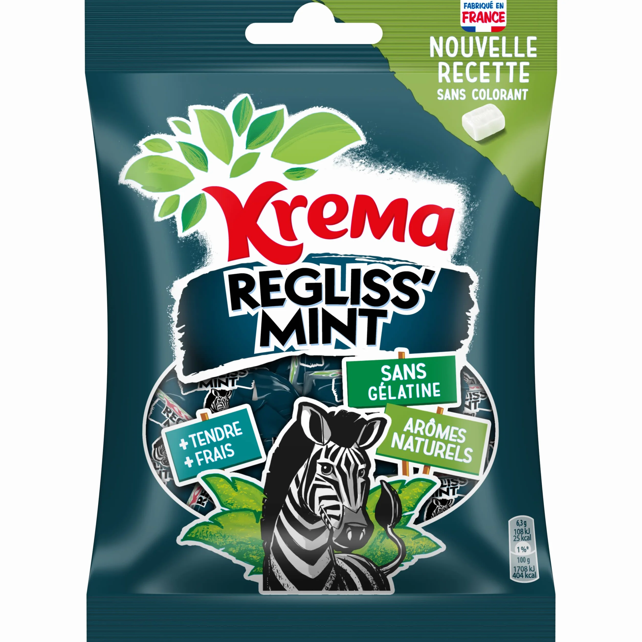 Bonbon Régliss'mint Krema 150 g