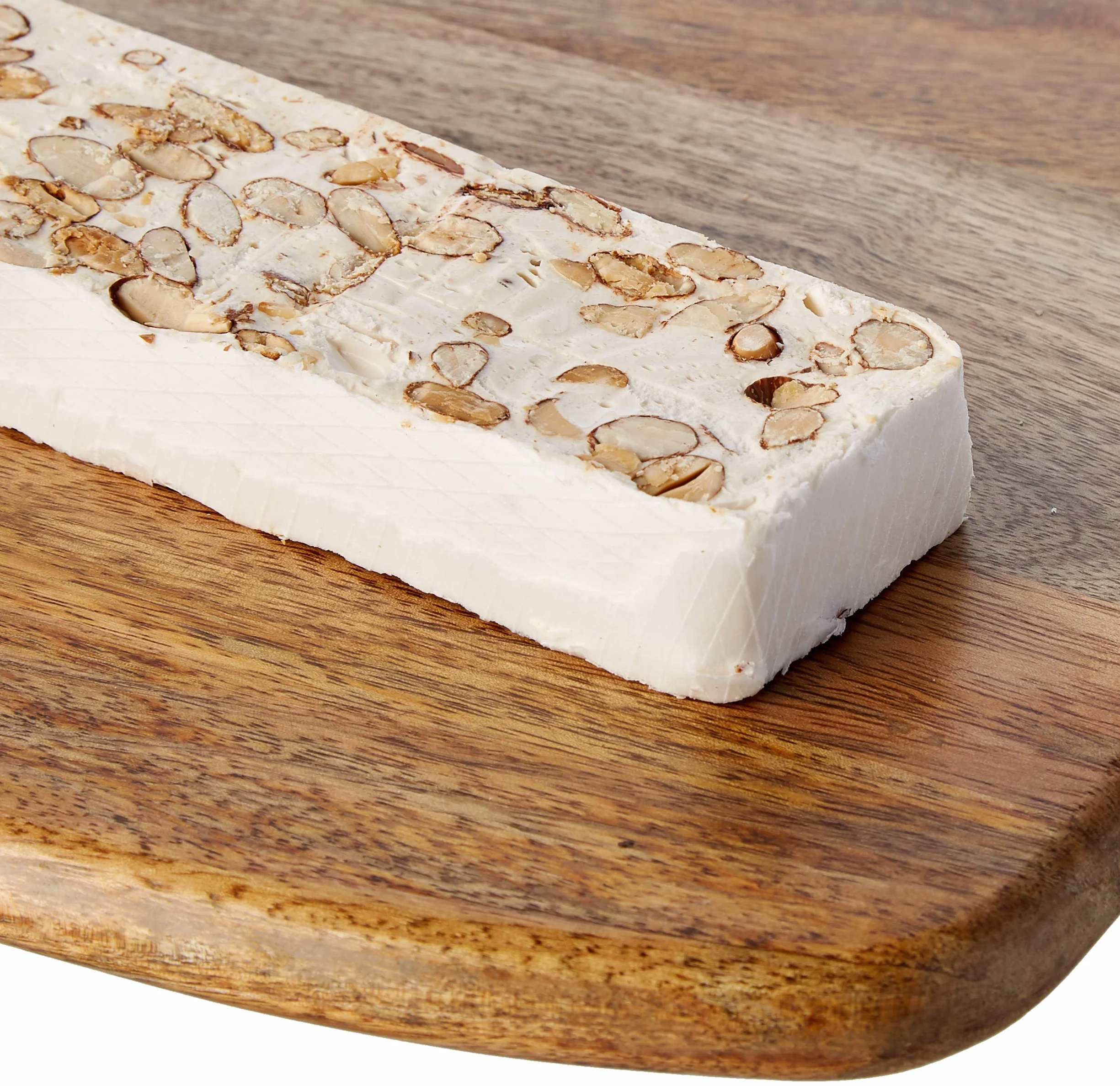 Les Ruchers du Luberon - Nougat Blanc de Provence en Barre 200 g - Nougat Tendre aux Amandes et au Miel de Lavande - Fabrication Artisanale