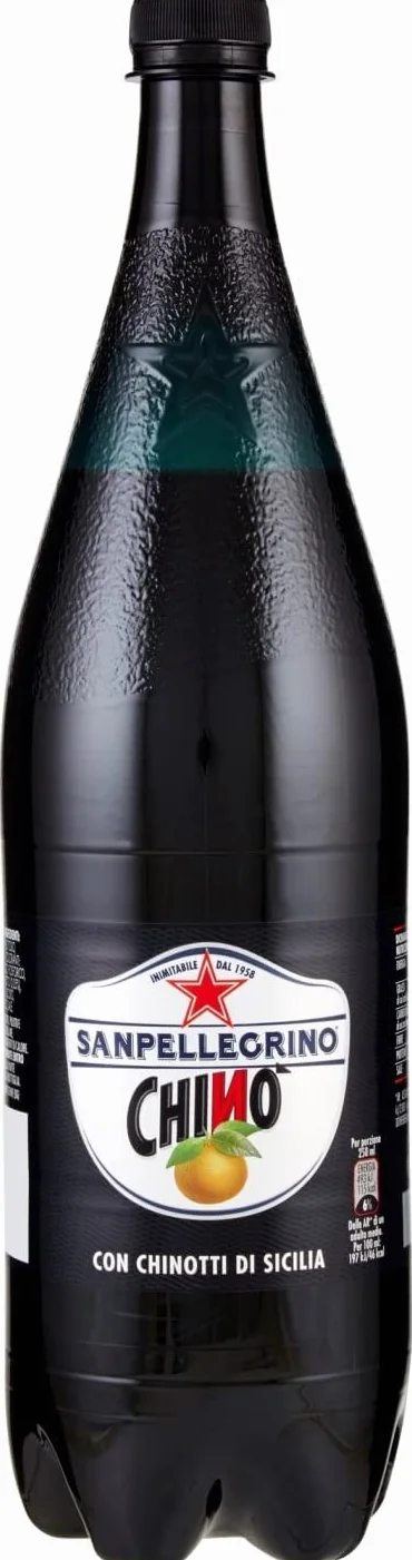 San Pellegrino 12 x Chinotto Chinò Boisson italienne à l’orange amère 1,25 l