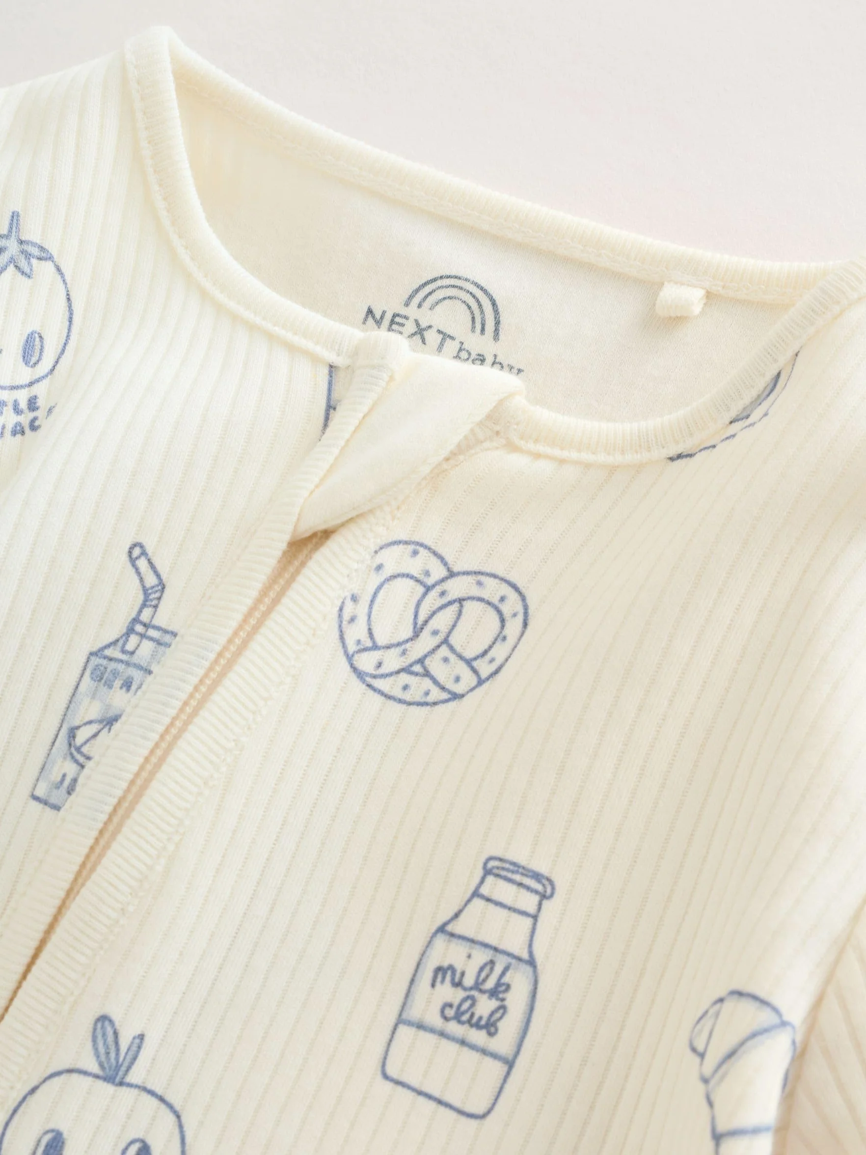 NEXT Bébé garçon Dors-Bien à Zip Double Sens Lot de 3