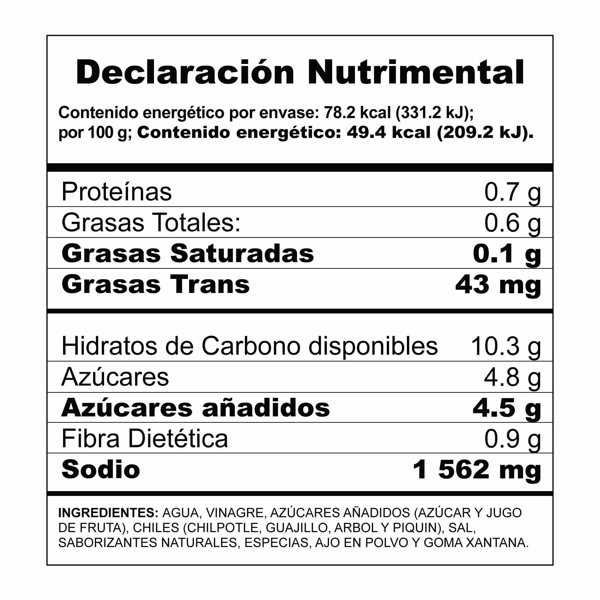 Sauce piquante Chipotle Cholula, 150 ml