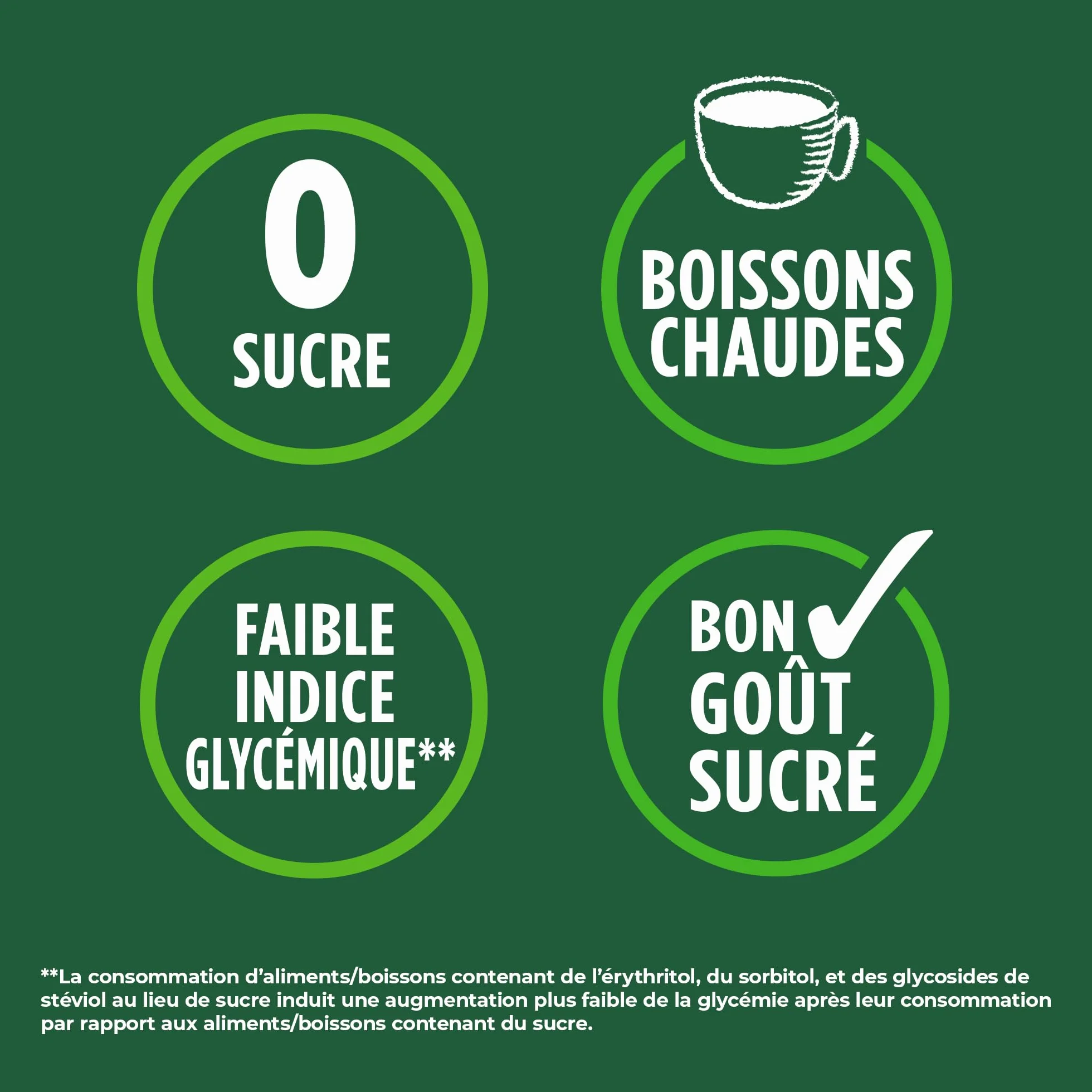 Pure Via - Stévia - Boîte de 65 morceaux - Zéro Calorie, Zéro Sucre - Alternative d'origine naturelle au sucre, 130g