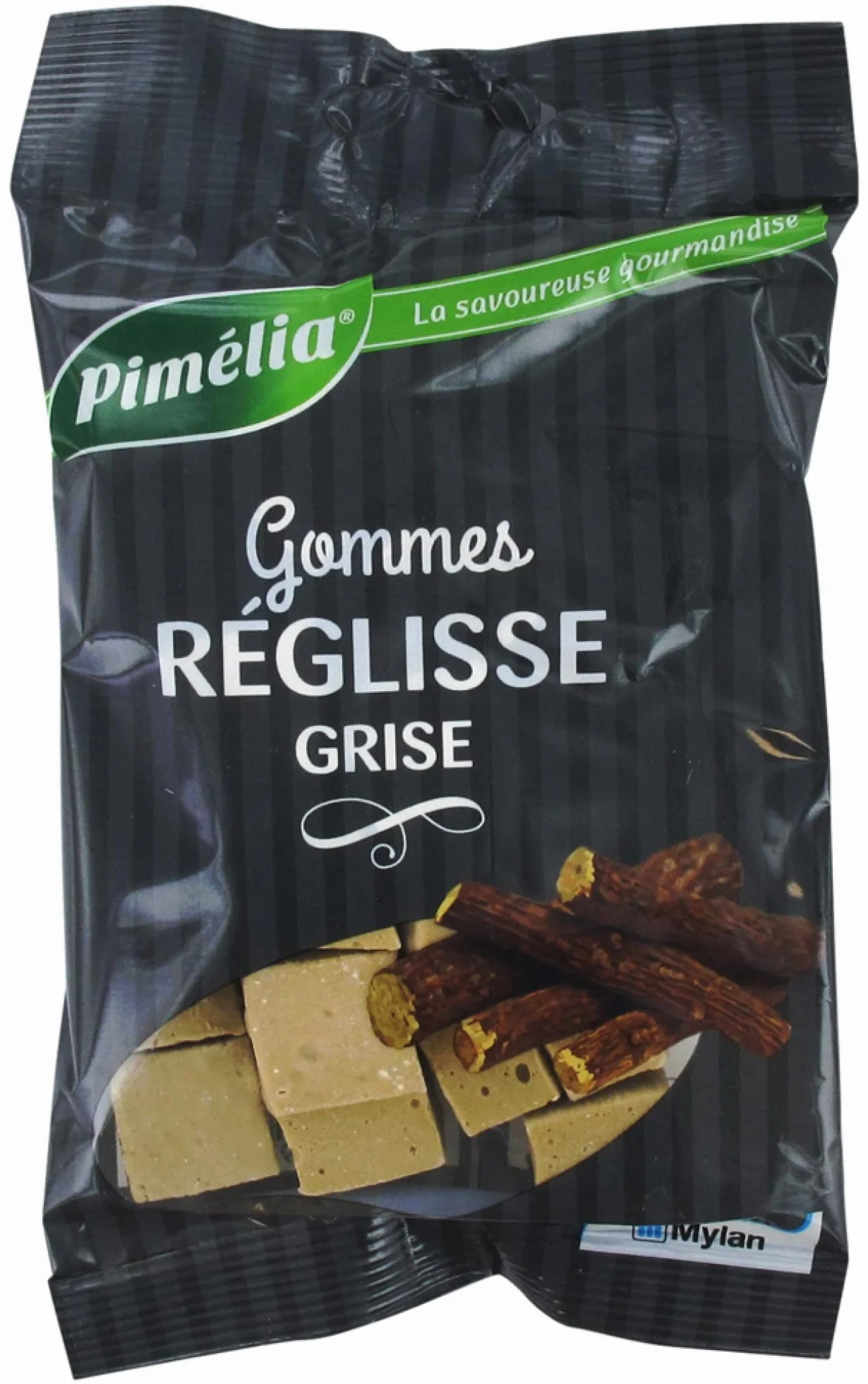 Pimélia Gommes Réglisse Grise 100 g