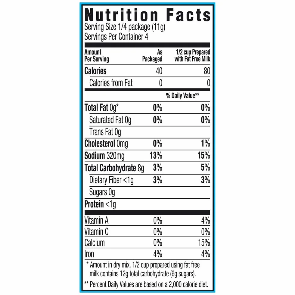 Jell-O Sugar-Free Instant Pudding and Pie Filling, Chocolate, 1.4-Ounce Boxes (Pack of 6) by JELL-O