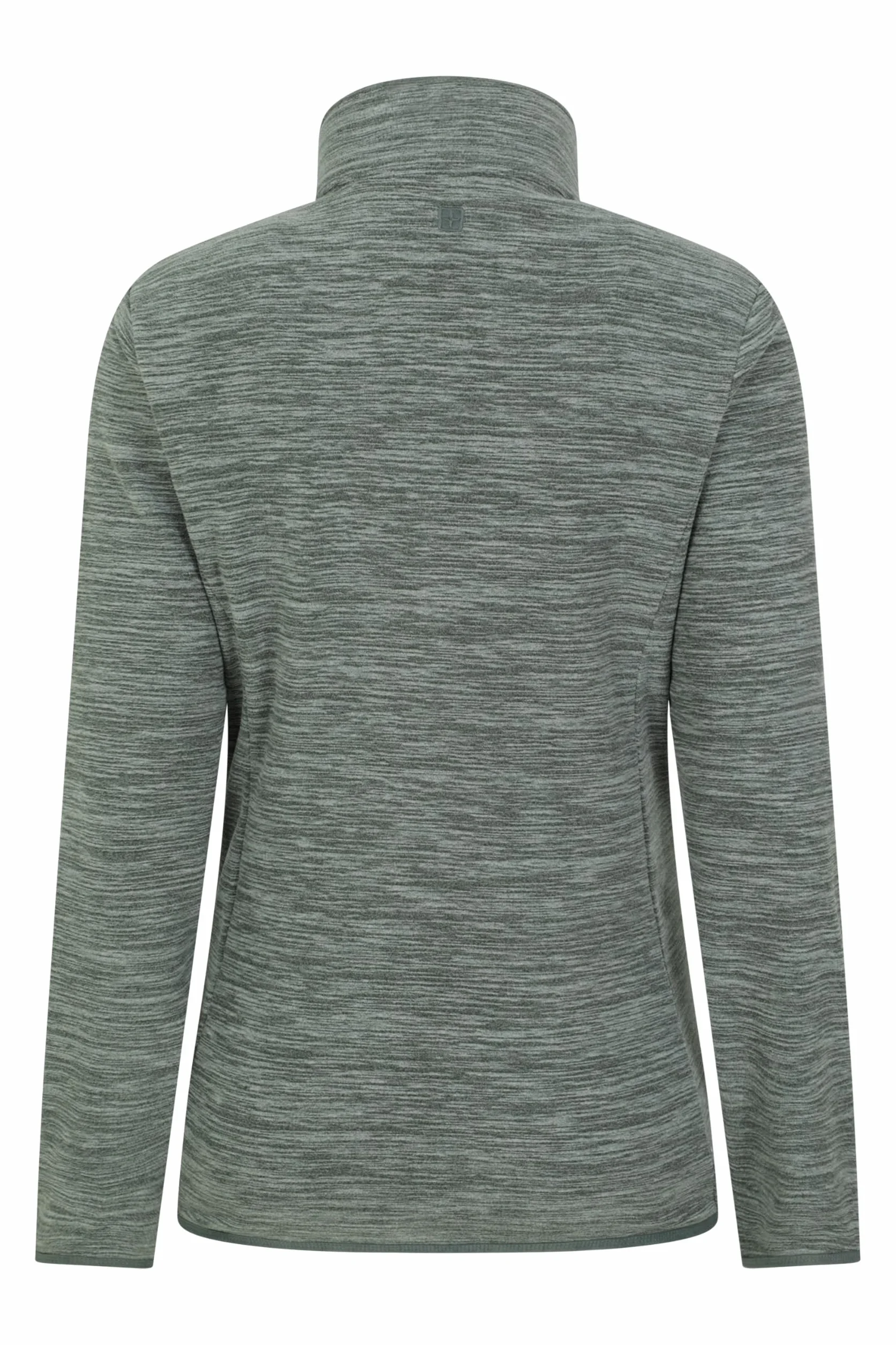 Mountain Warehouse Snowdon Melange Womens Fleece Half Zip Microfleece Breathable Anti-Pill for Camping Outdoors Travelling Hiking