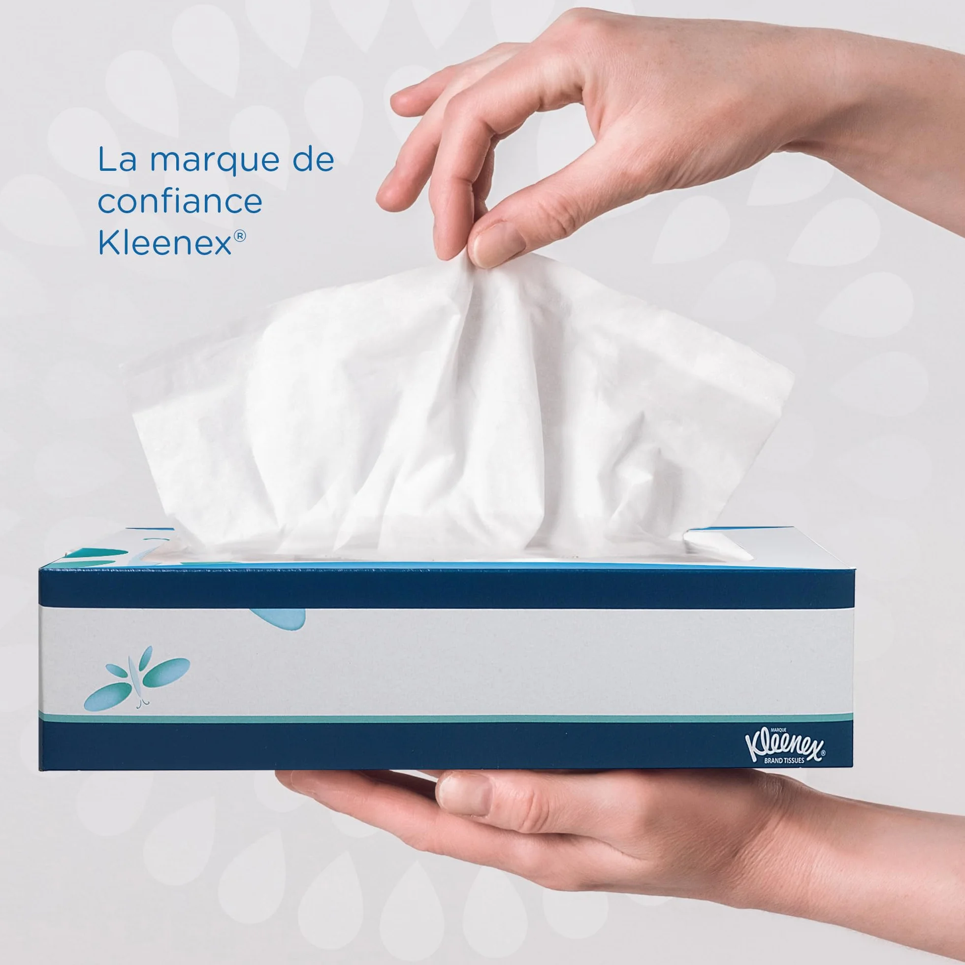 Kleenex Mouchoirs en Boite, 3 Epaisseurs, Absorbants, Certifiés FSC, Ecologiques, Idéals pour Bureaux et Espaces Professionnels, 12 Boites x 72 Mouchoirs (864 au Total), Réf. article 8824