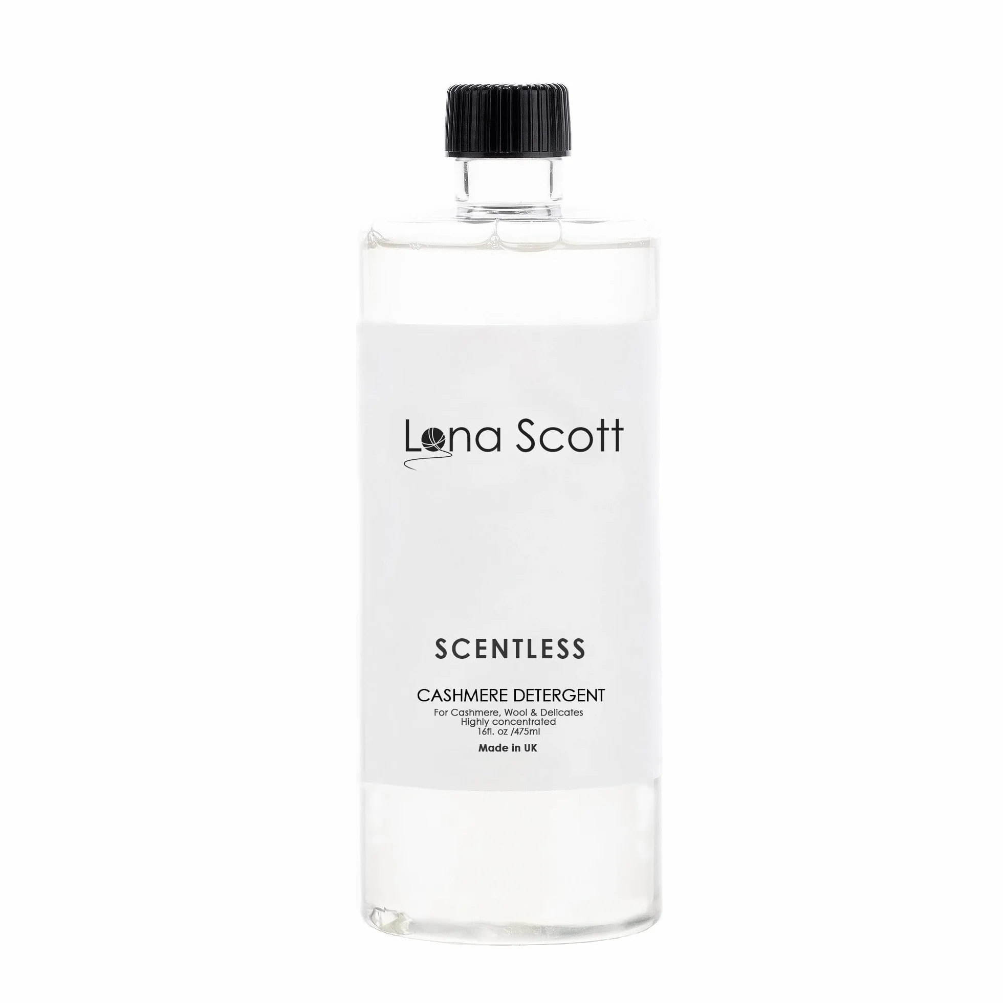 Lona Scott Shampoing détergent pour Cachemire, Laine et produits délicats, Fabriqué en Angleterre, Inodore