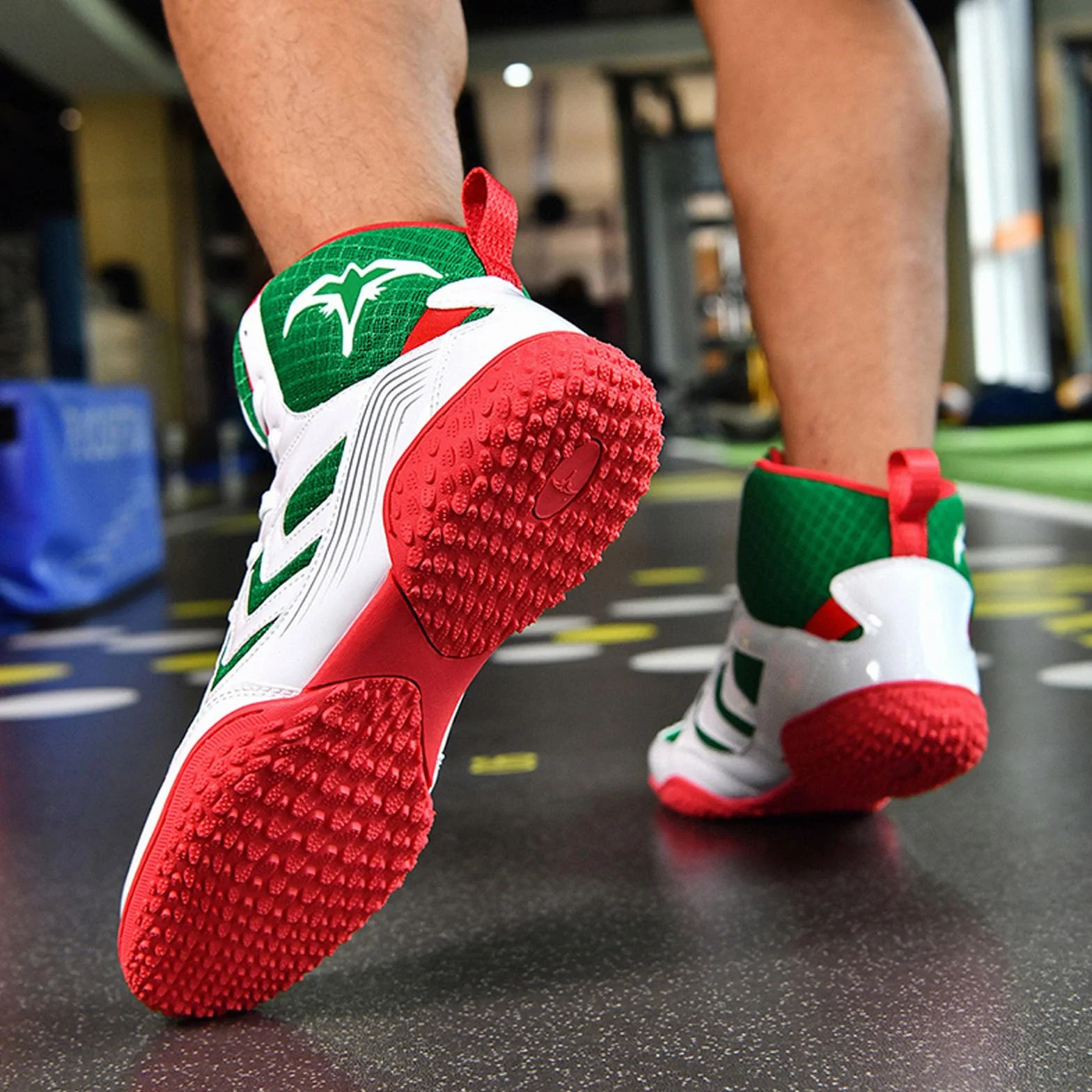 BLBK Chaussures de boxe homme respirantes