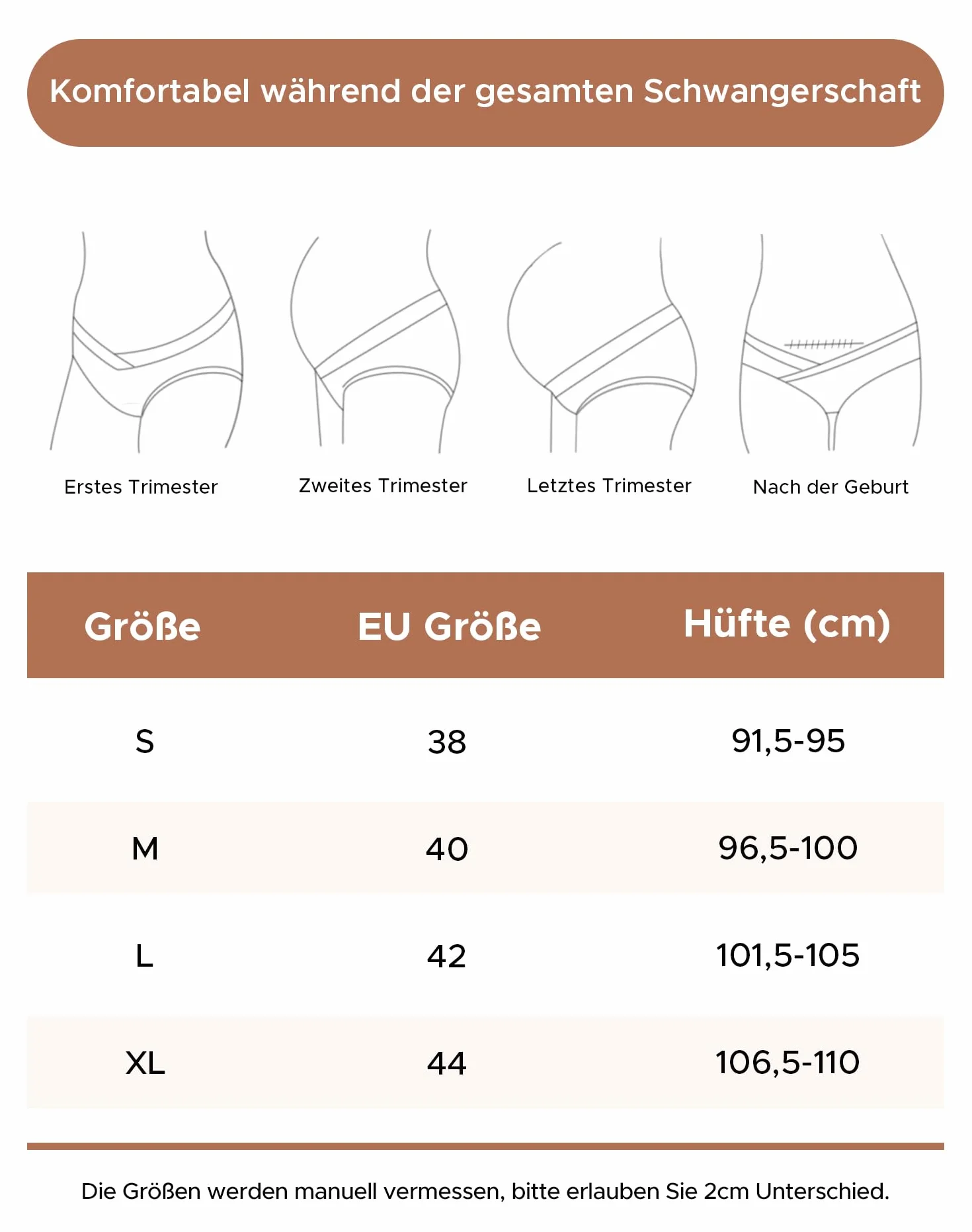 INNERSY Shorty Culotte Grossesse Coton Elastique Boxer Maternité Taille Basse Lot de 4
