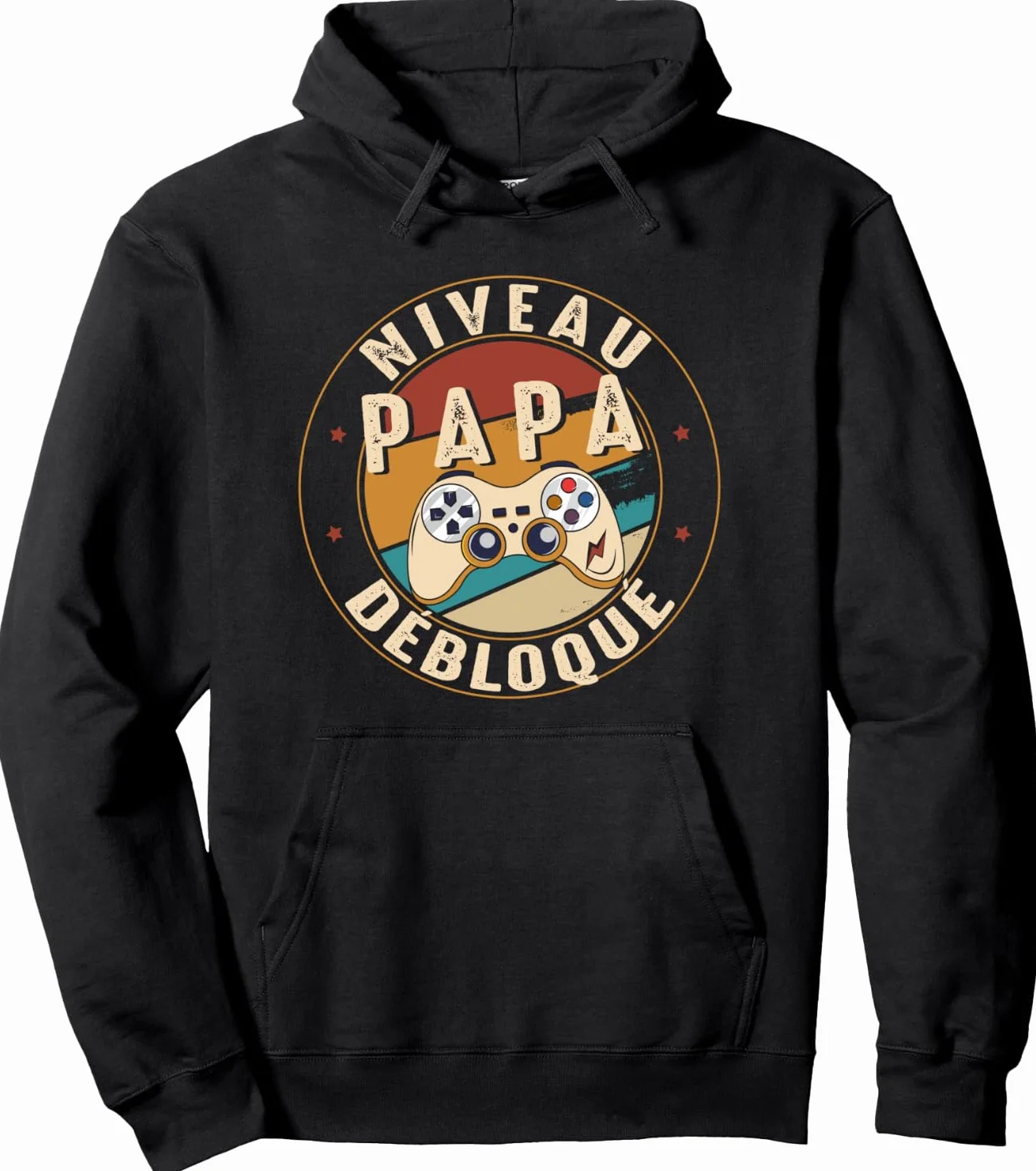 Sweat à Capuche Humour Futur Papa Gamer Annonce Grossesse Bébé Geek