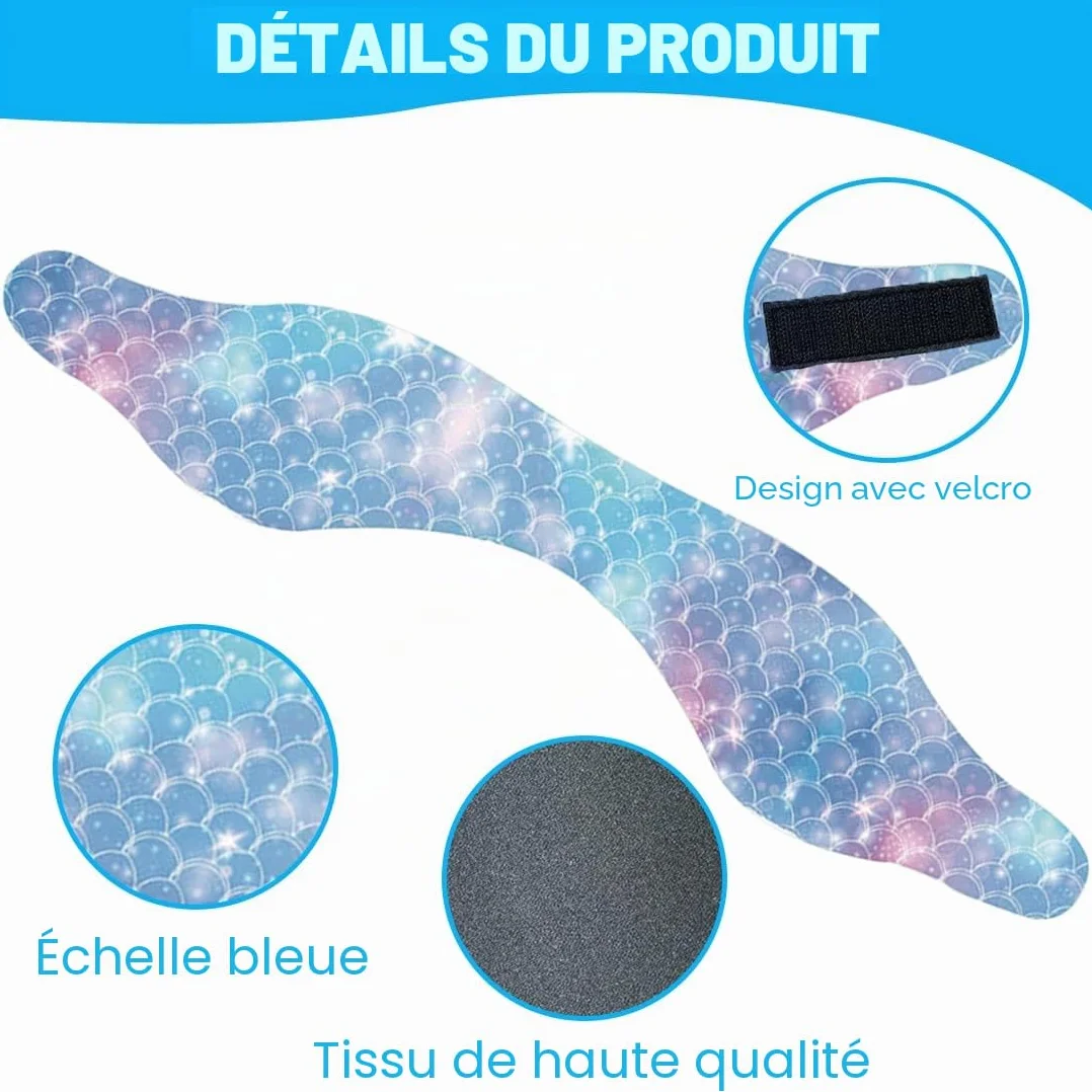Bandeau Neoprène Enfant Oreilles Élastiques Natation Sports Nautiques