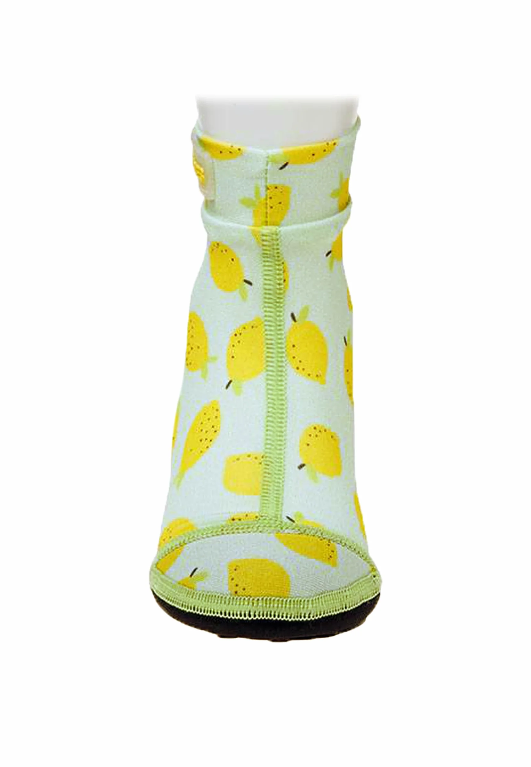 Duukies Chaussettes de plage antidérapantes enfant Motif citron menthe
