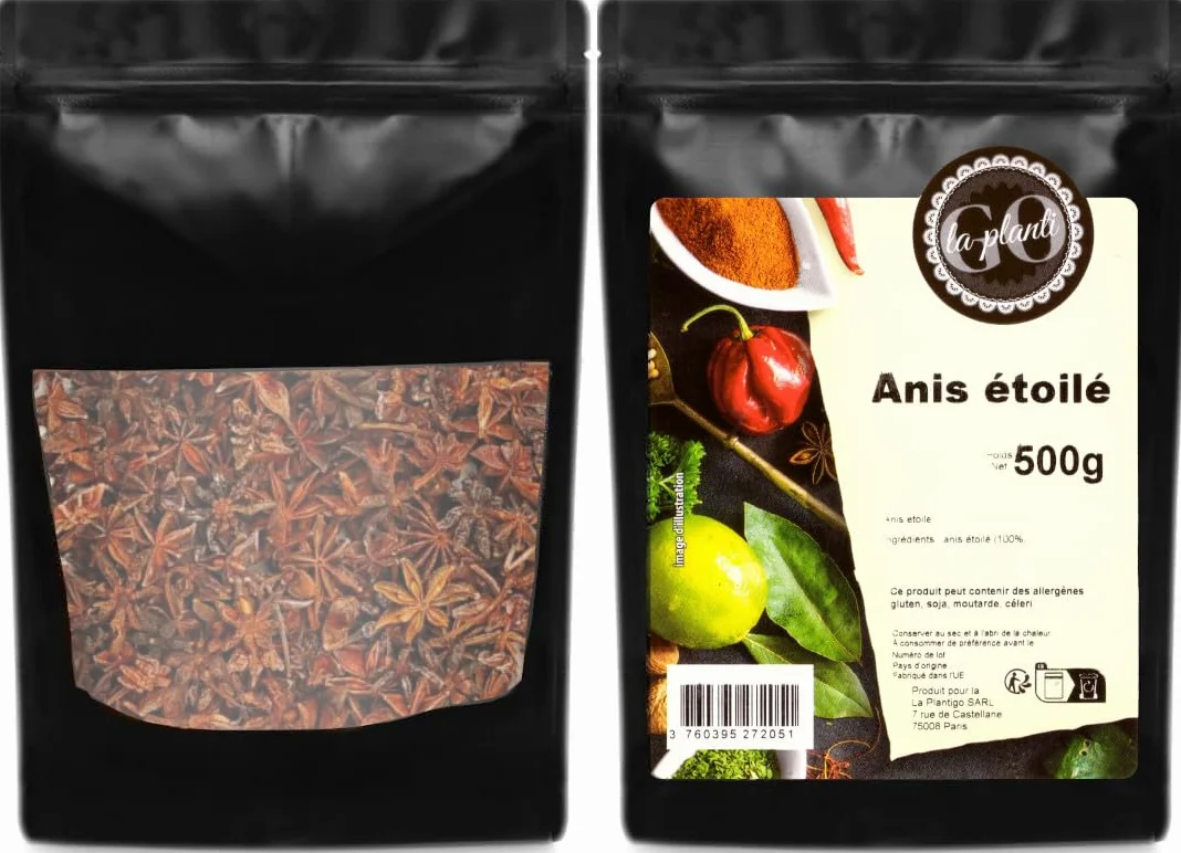 Anis étoilé - LA PLANTIGO (500 g)