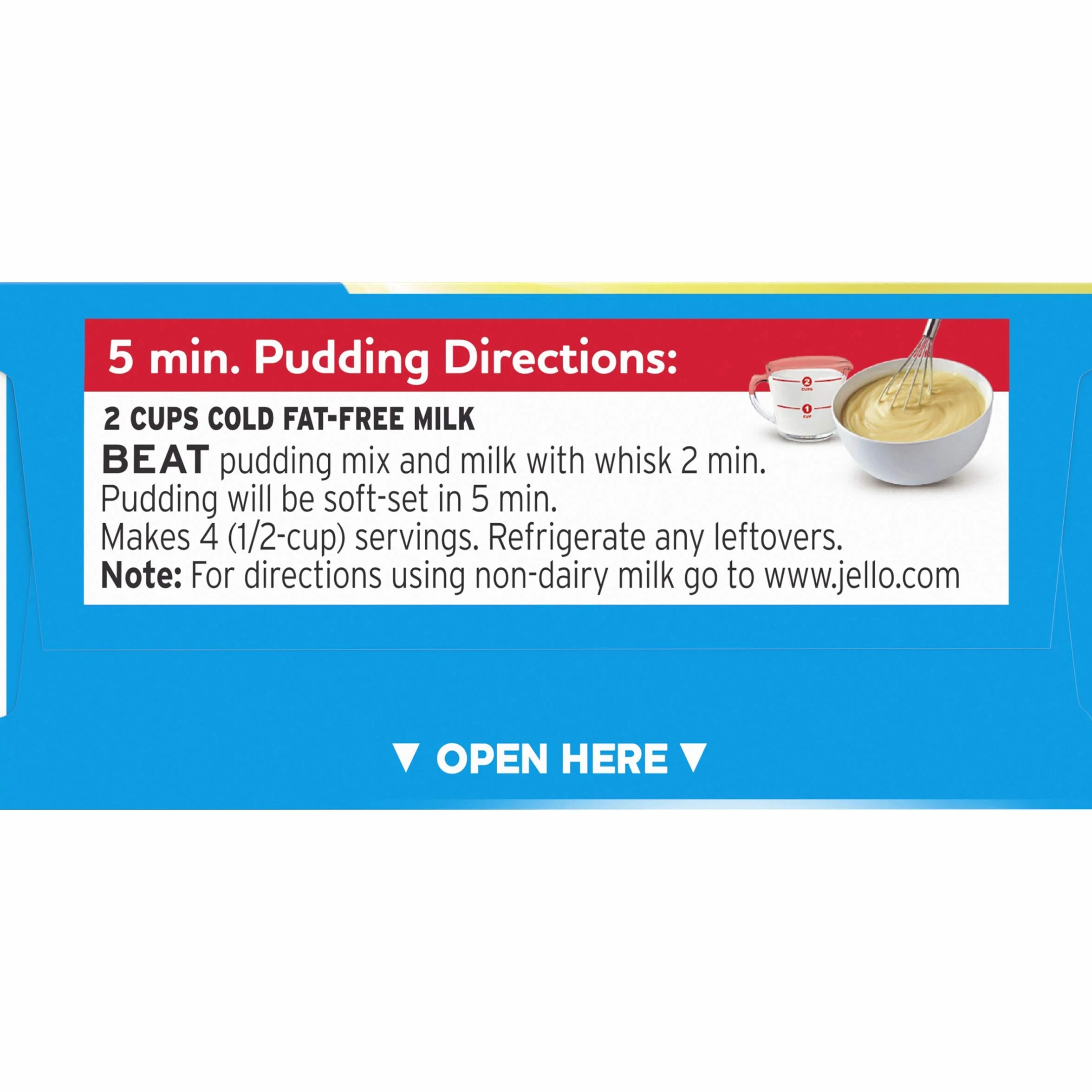 Jell-O Sugar-Free Instant Pudding and Pie Filling, Lemon, 1-Ounce Boxes (Pack of 6) by JELL-O
