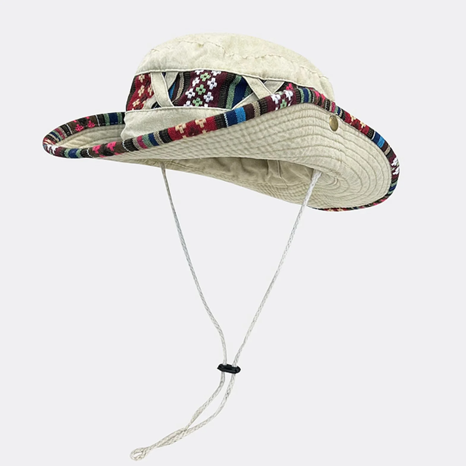 SAKTHIVEL Chapeau Soleil Homme Anti UV Pliable Safari Coton Randonnée Chapeau de Peche