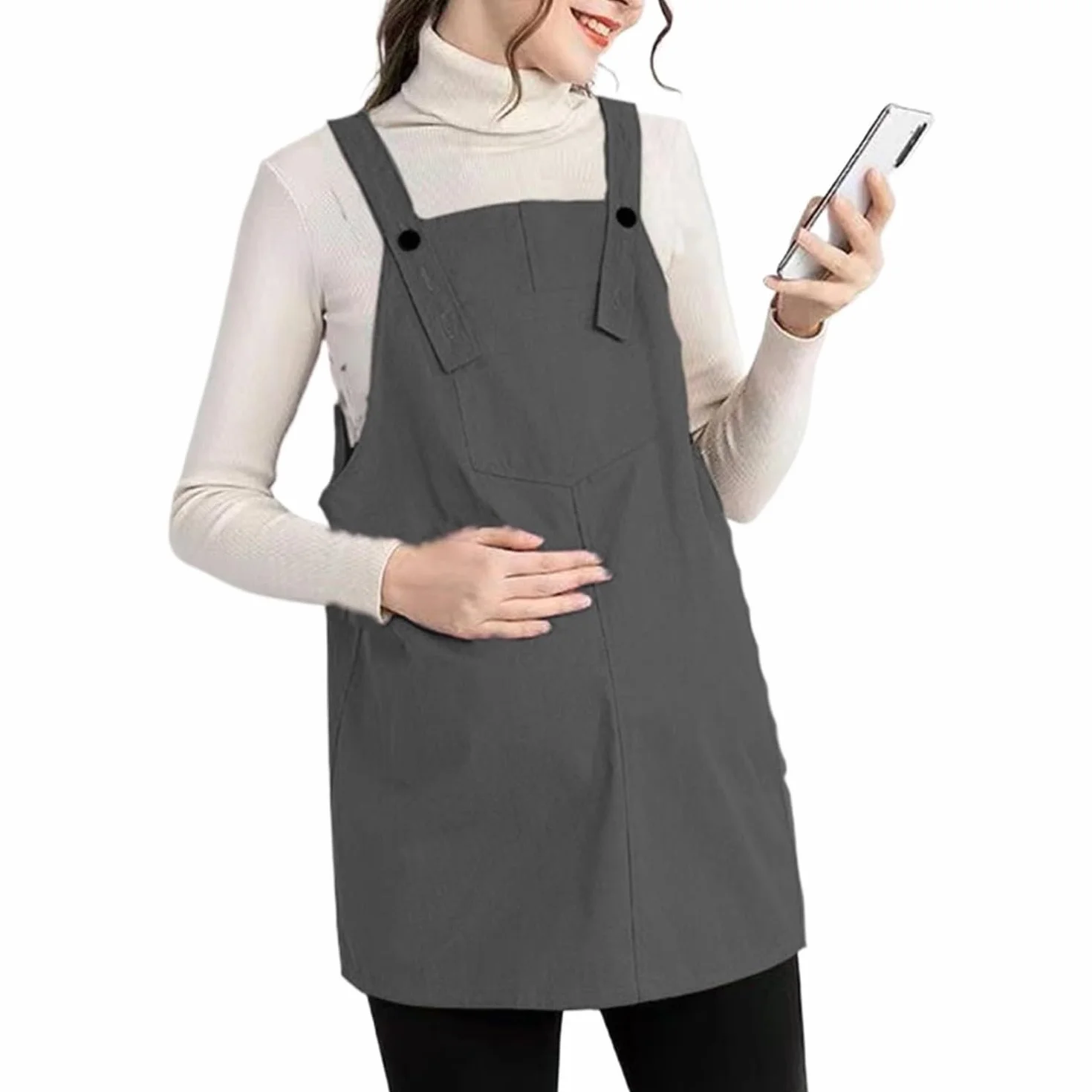 BLUEZY Tablier Anti-Radiations Grossesse Maternité Protection Ondes Électromagnétiques