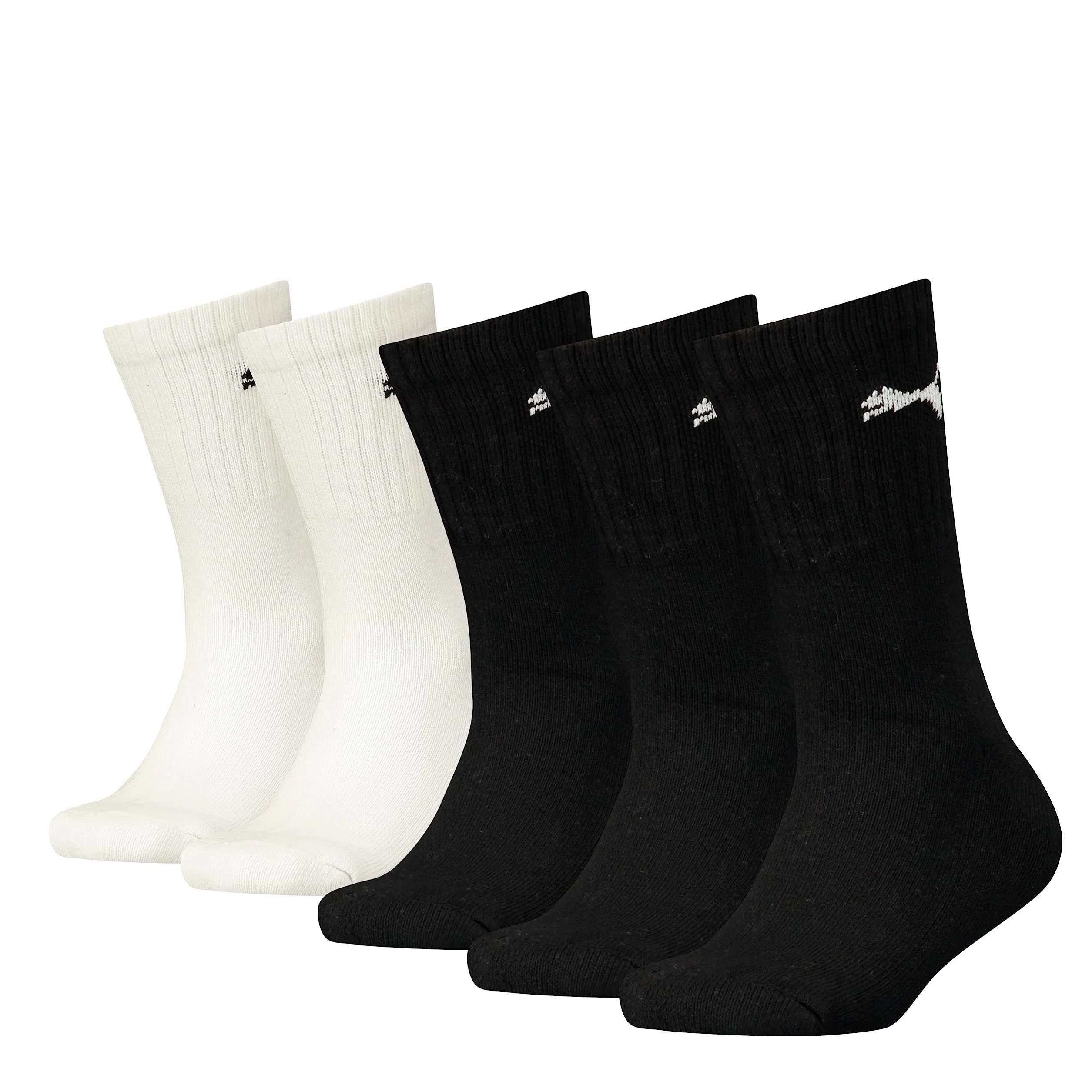 PUMA Lot de 5 paires de chaussettes pour enfant