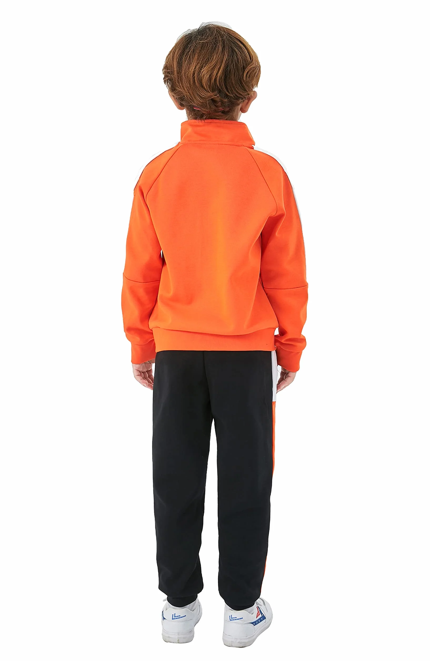 Unisexe Survêtement 2 Pièces Ensemble Veste et Pantalon Tenue Jogging Âge 4-15 Ans