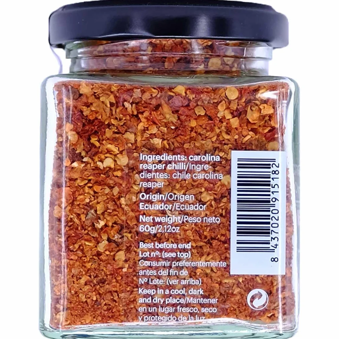 DAMUNE Carolina Reaper Flocons - 60g