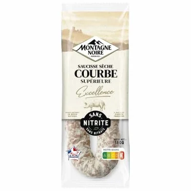 Montagne Noire Saucisse sèche Courbe Supérieure excellence 180g