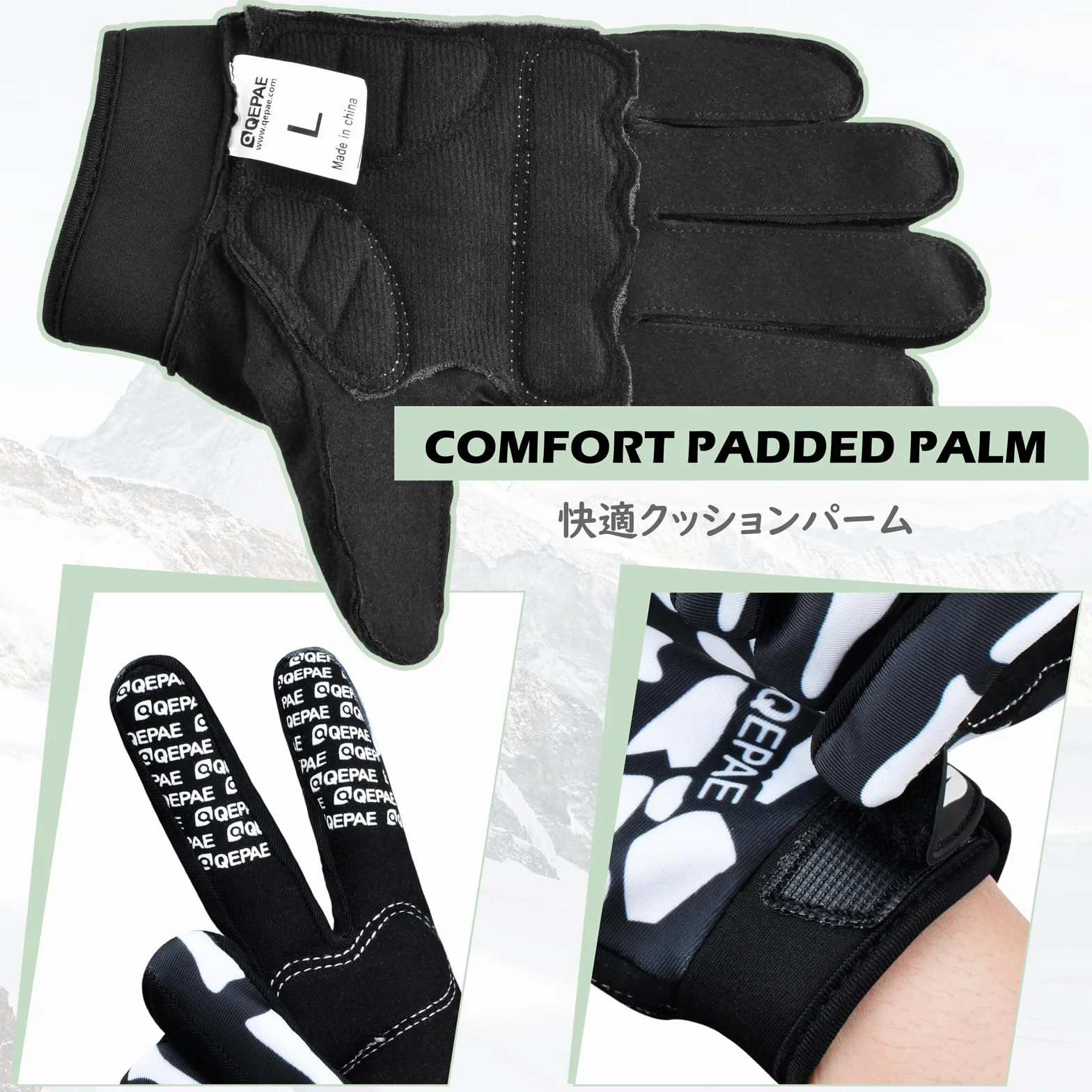 TRIWONDER Gants VTT Antidérapant Cyclisme Motocross Homme Femme