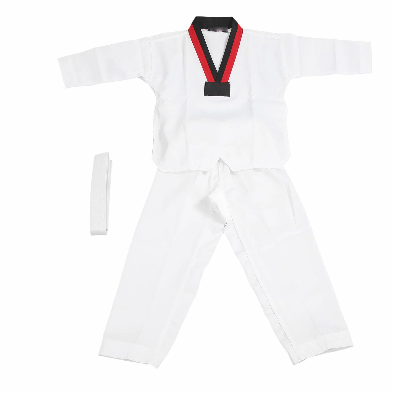 Costume de Taekwondo pour Enfants, Ceinture élastique Antidérapante, Respirant et Confortable