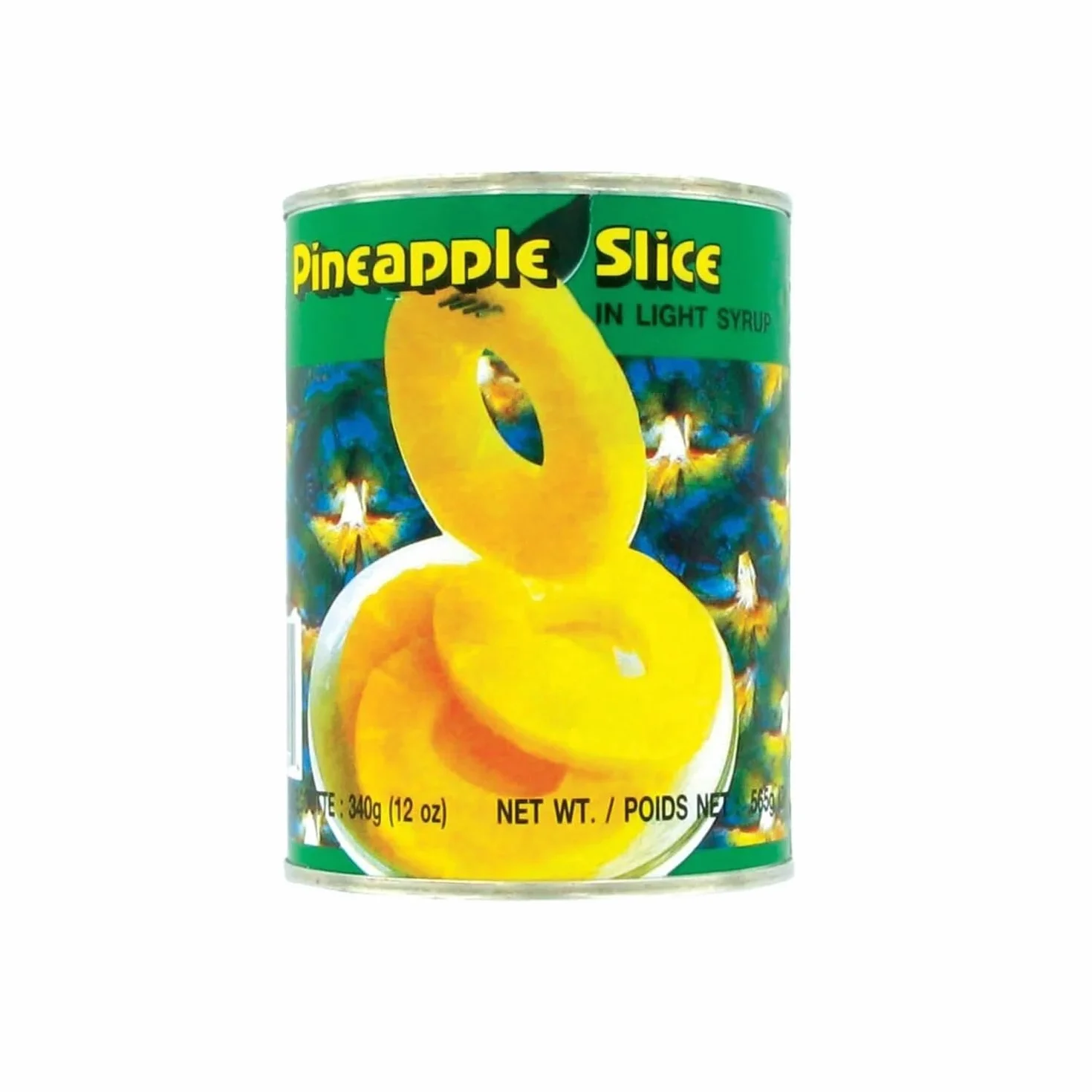 COQ Ananas en tranches au sirop léger en conserve - Fruits exotiques - 565G (Lot de 4 boîtes)