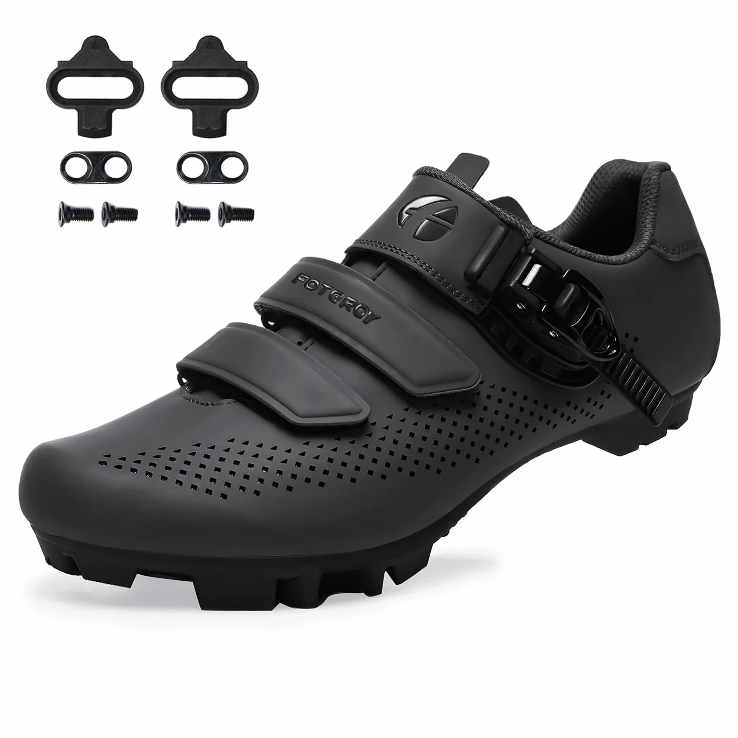 Chaussures VTT Hommes Femmes MTB Compatibles SPD Cleats