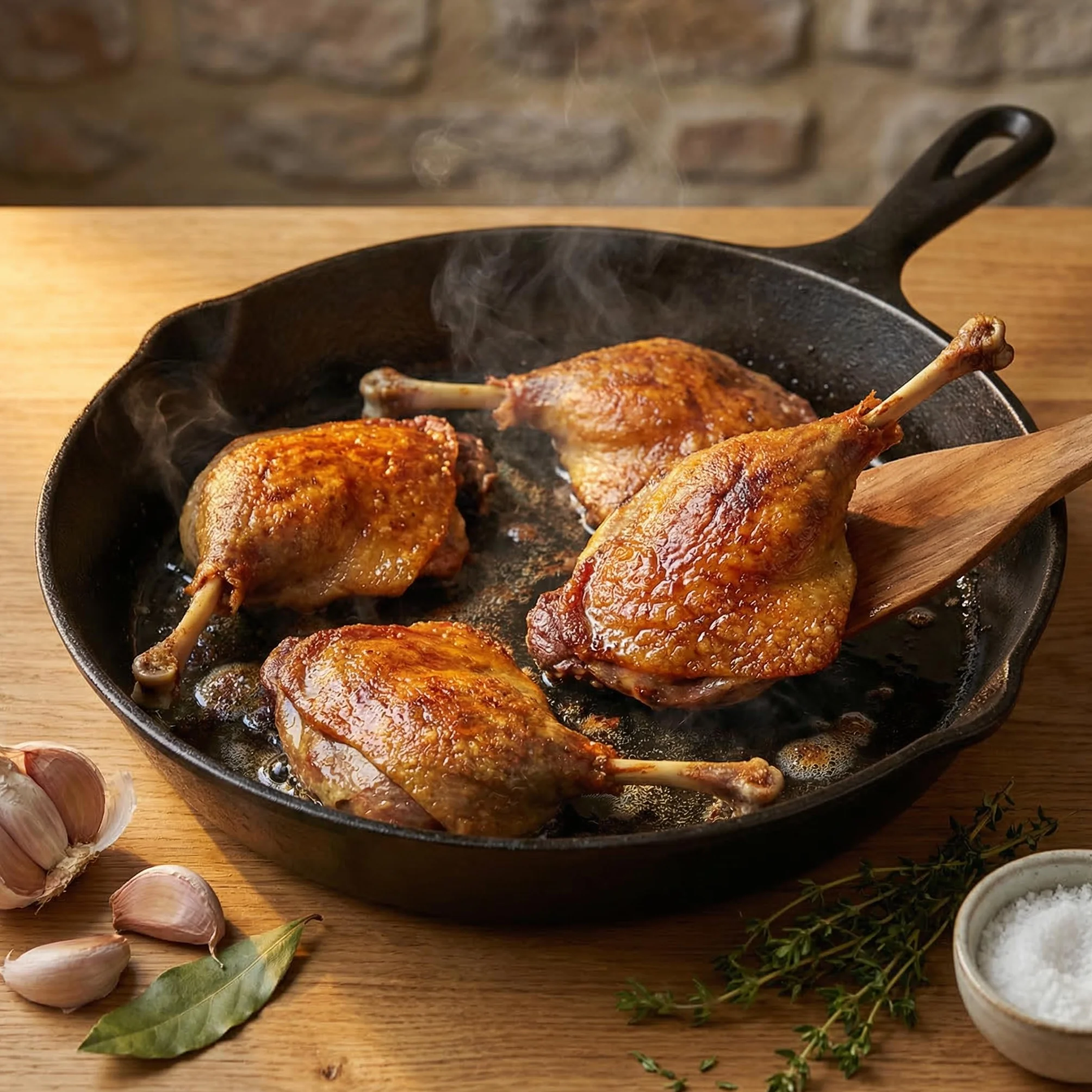 Confit de canard du Périgord 4 cuisses 1350g