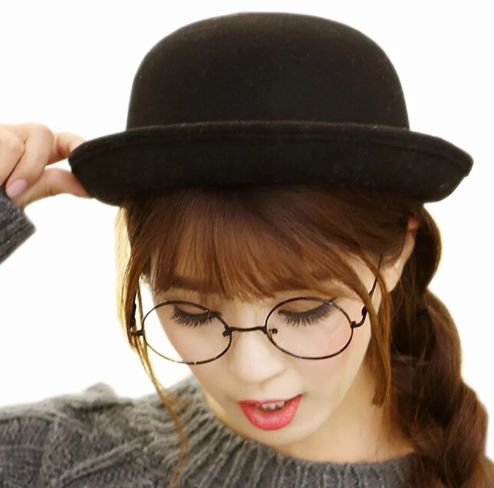 DELEY Vogue Lady Laine Round Cloche Hat