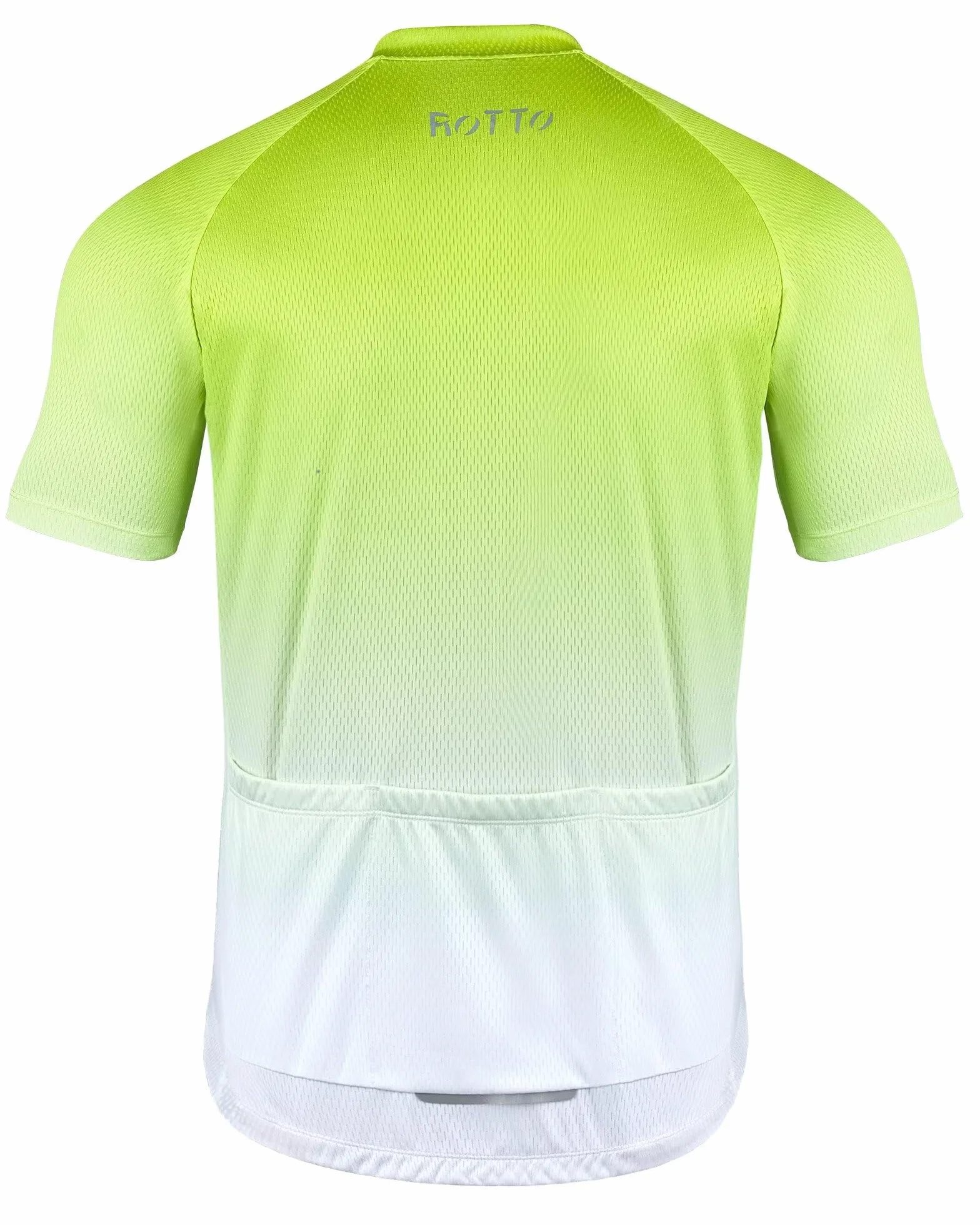 ROTTO Maillots Cyclisme Hommes Manches Courtes Poche Fermeture Éclair