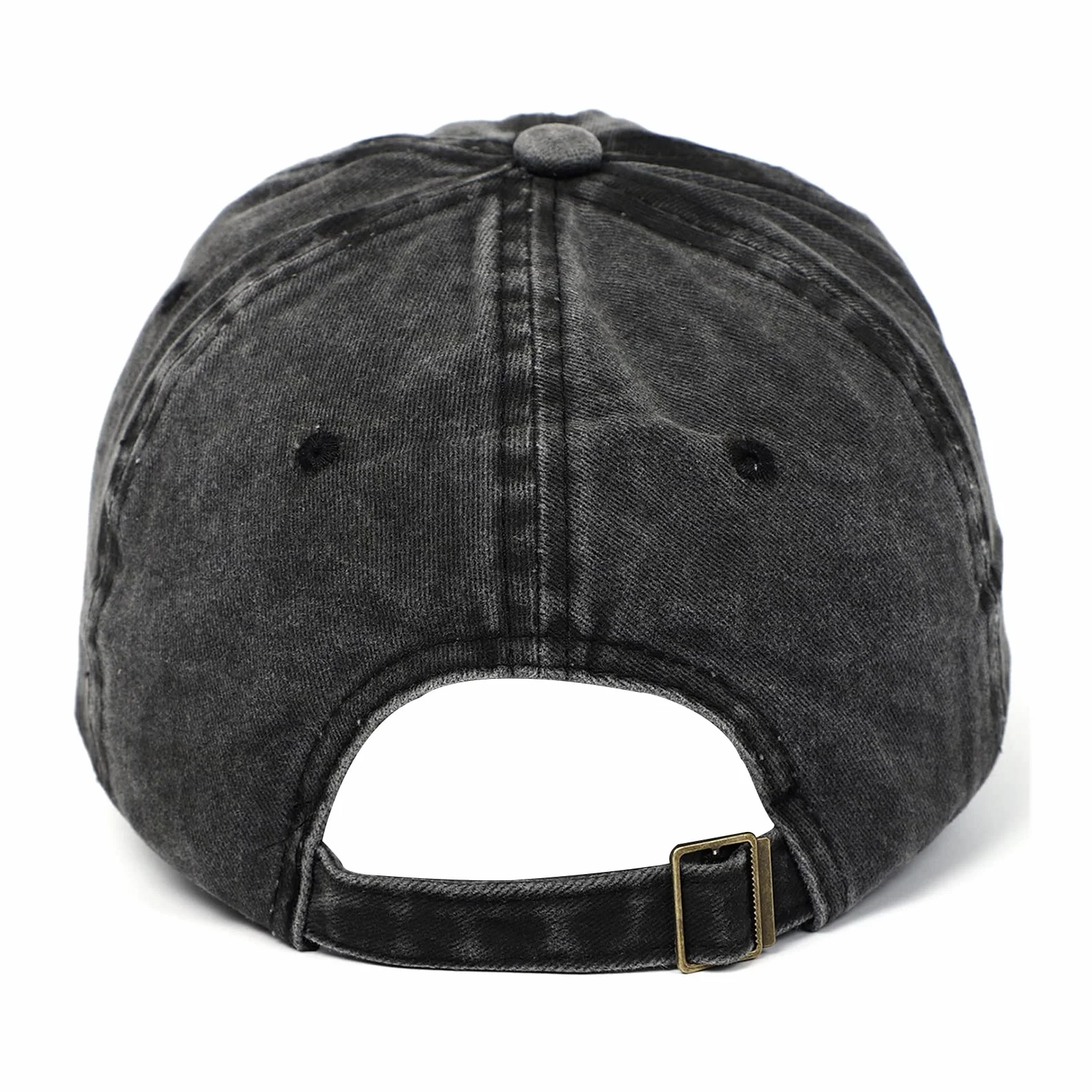 Casquette de Baseball en Coton Ajustable Broderie Maman Papa Chapeau Vintage Leisure Panama Hat