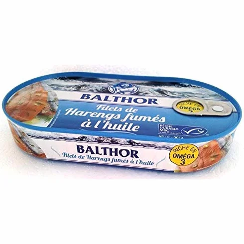 BALTHOR - Filets De Harengs Fumés 130G - Lot De 2 - meilleure offre