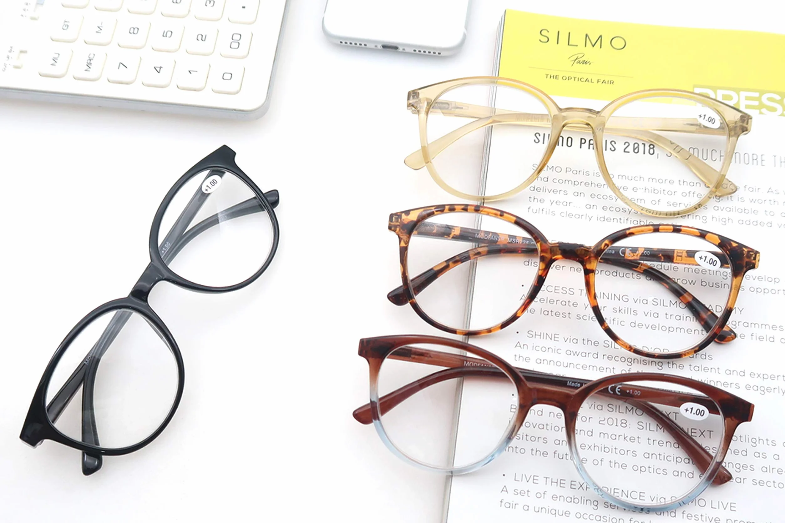 Lunettes de Lecture Lot de 4 Homme Femme MODFANS