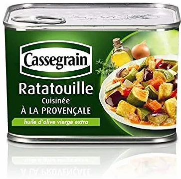 CASSEGRAIN - Ratatouille Cuisinée À La Provençale 660G - Lot De 2 - meilleure offre