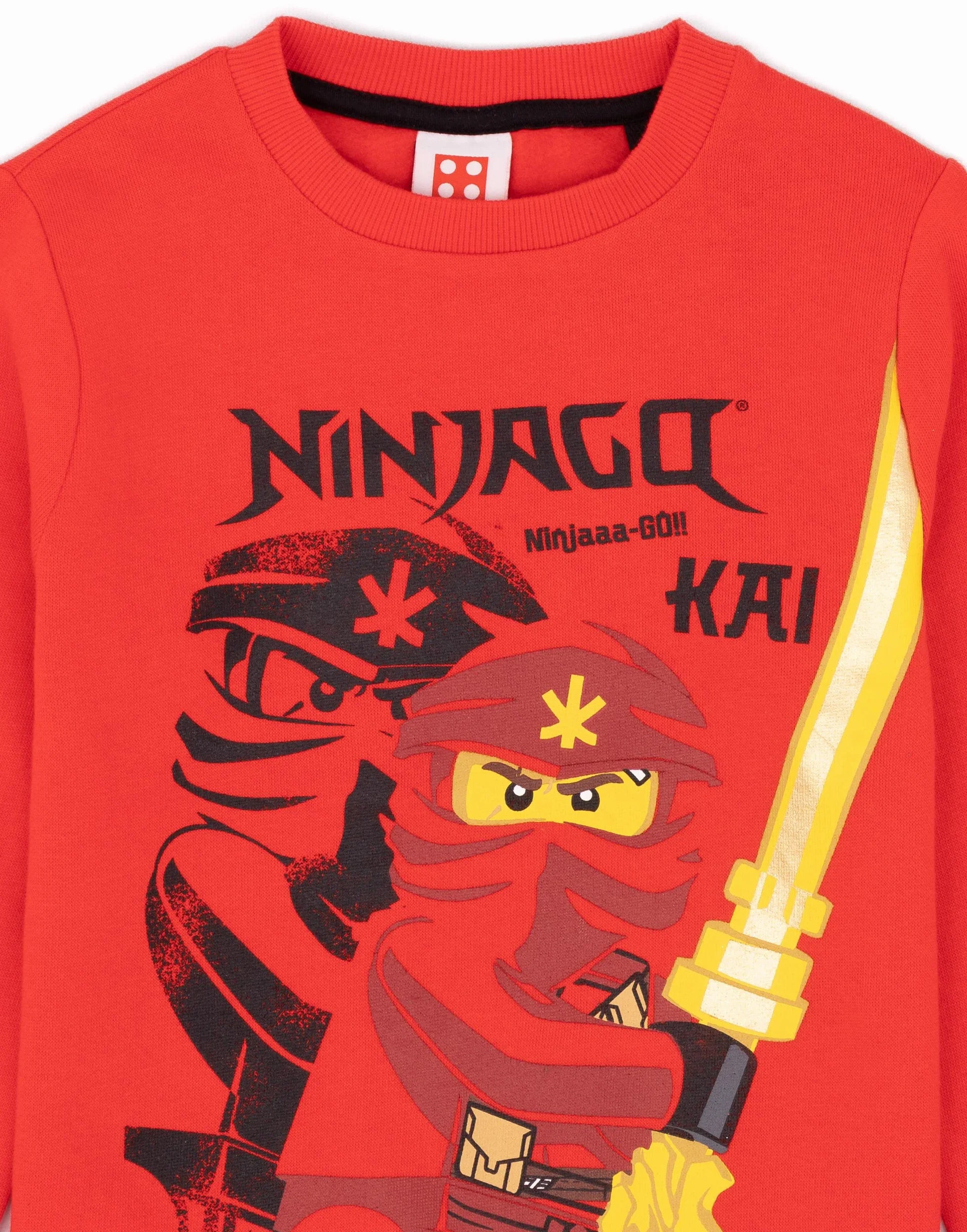 LEGO Ninjago Sweater Boys Kids Kai Warrior à Manches Longues