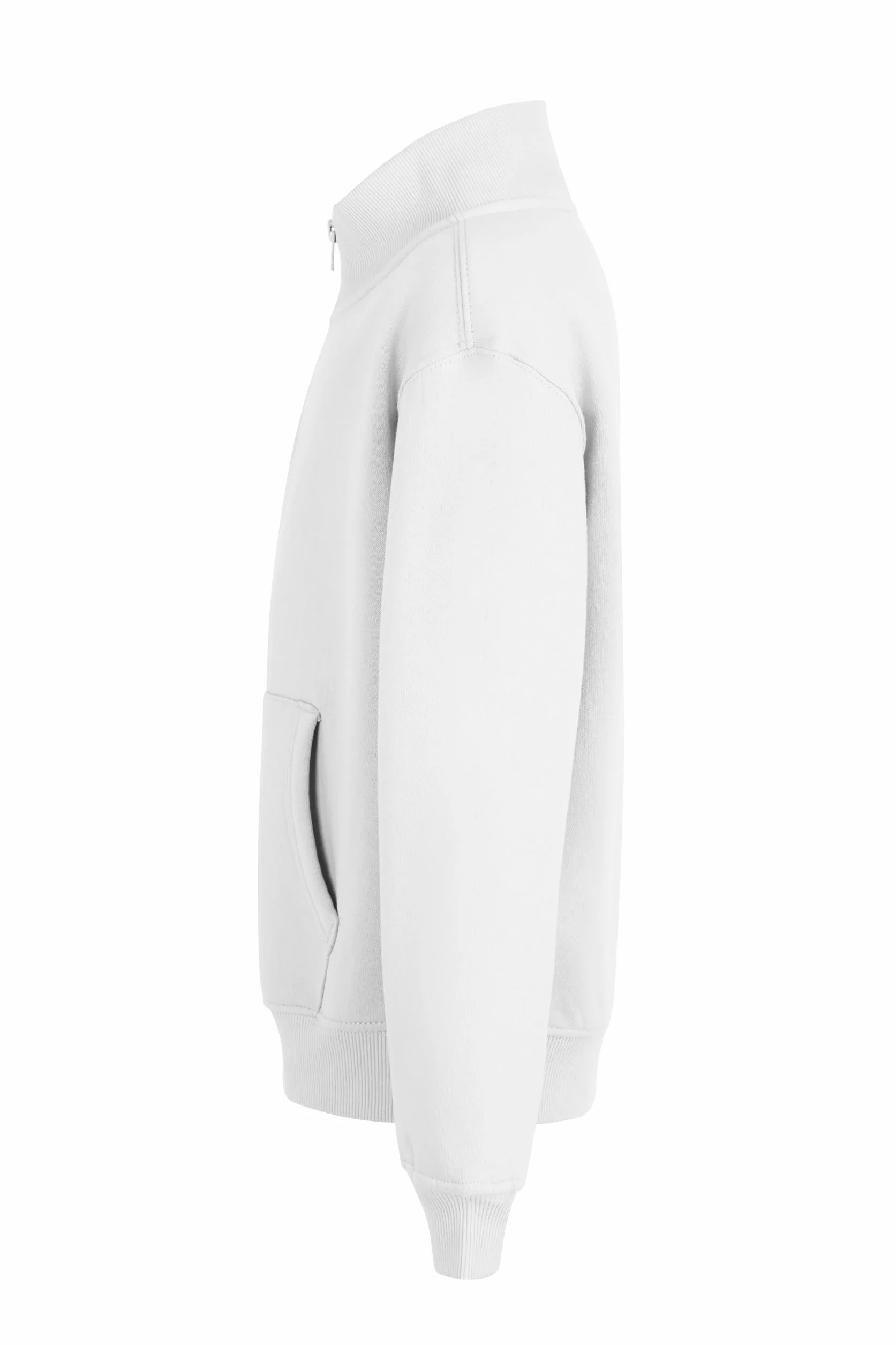 Mukua SZ270K Sweat Enfant Fermeture éclair Blanc Taille 9-11 Ans