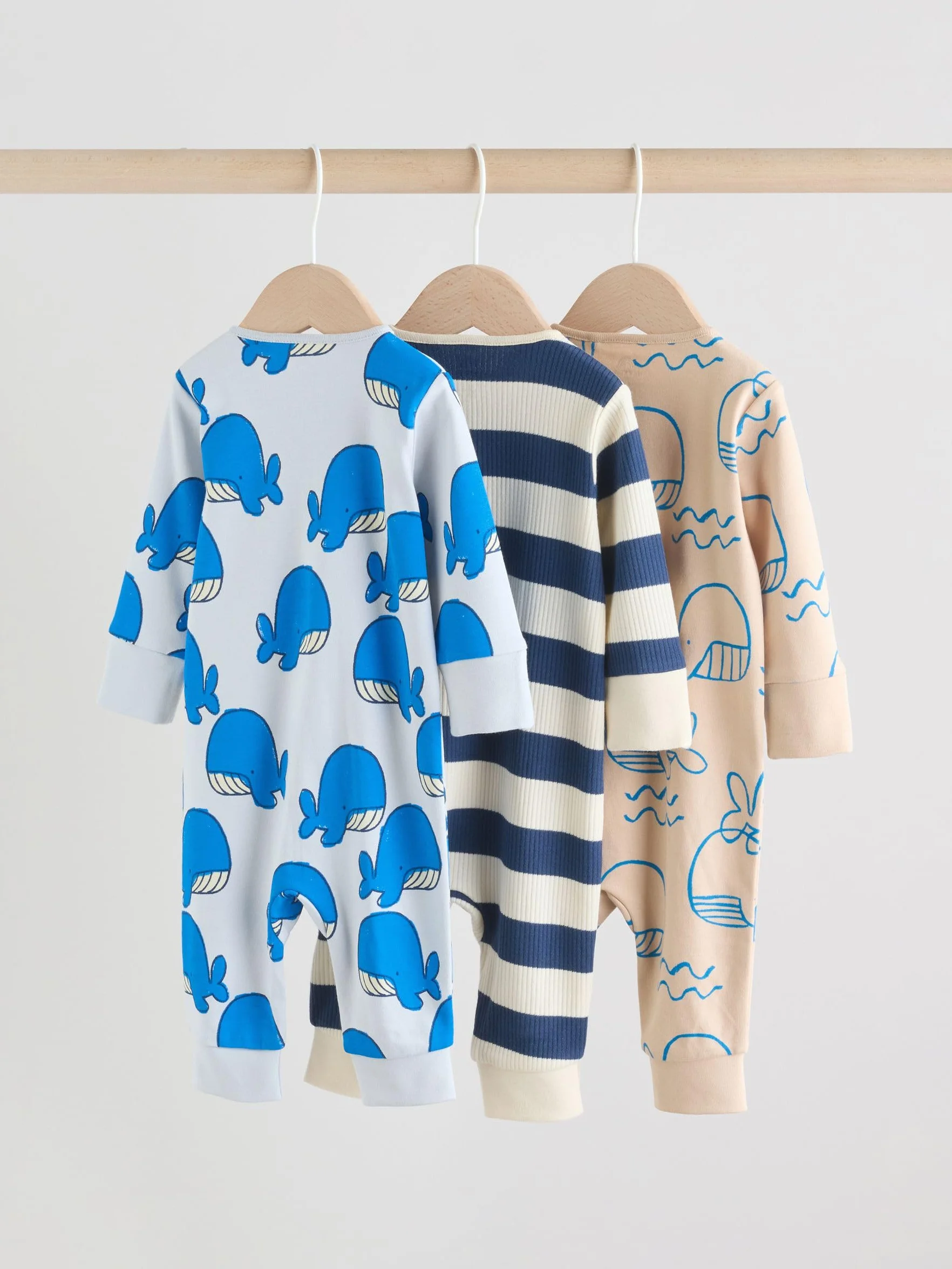 NEXT Bébé garçon Dors-Bien à Zip Double Sens Lot de 3