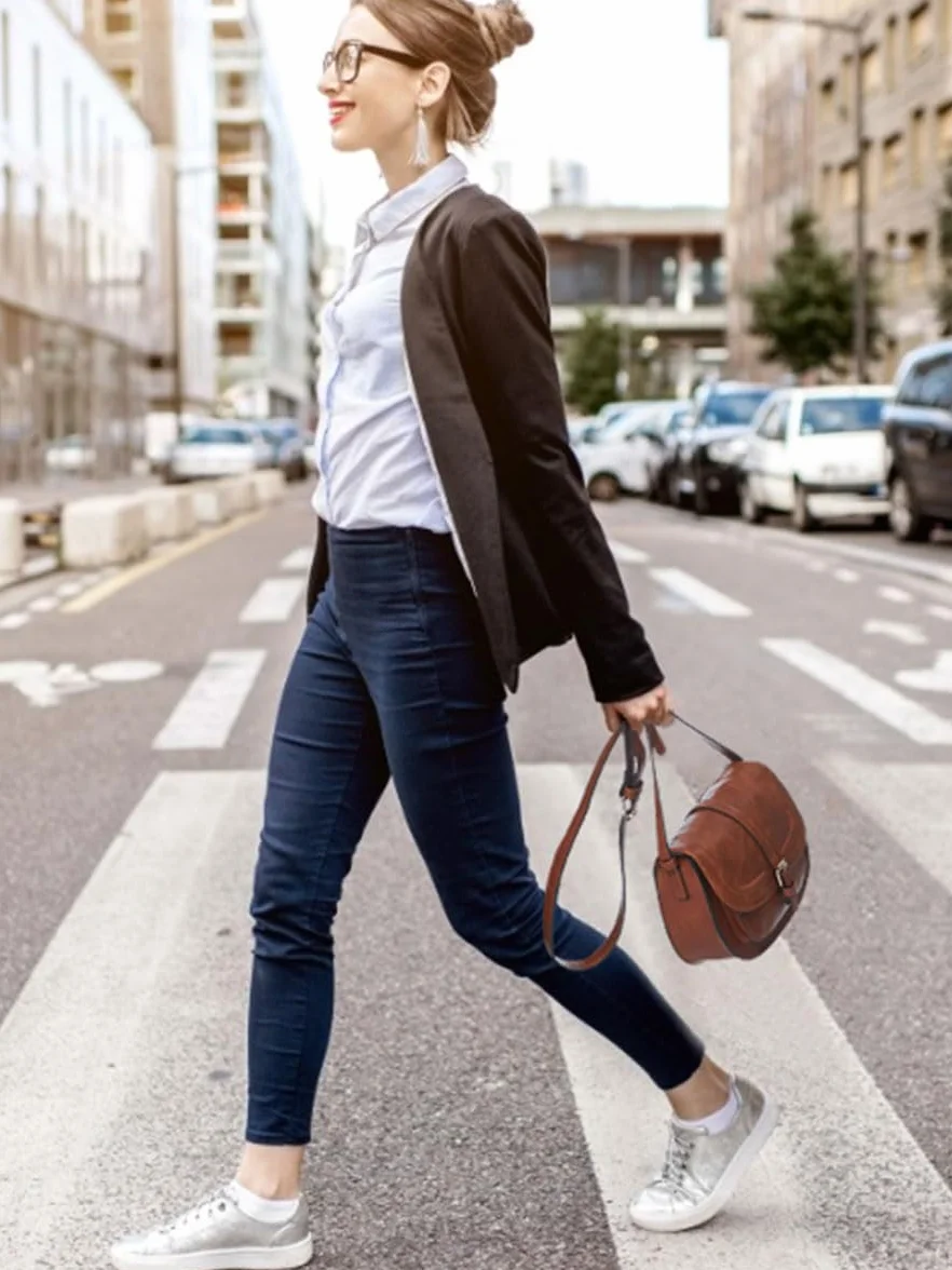 AFKOMST Sac Bandoulière Femme, Petit Sac à Main Brown