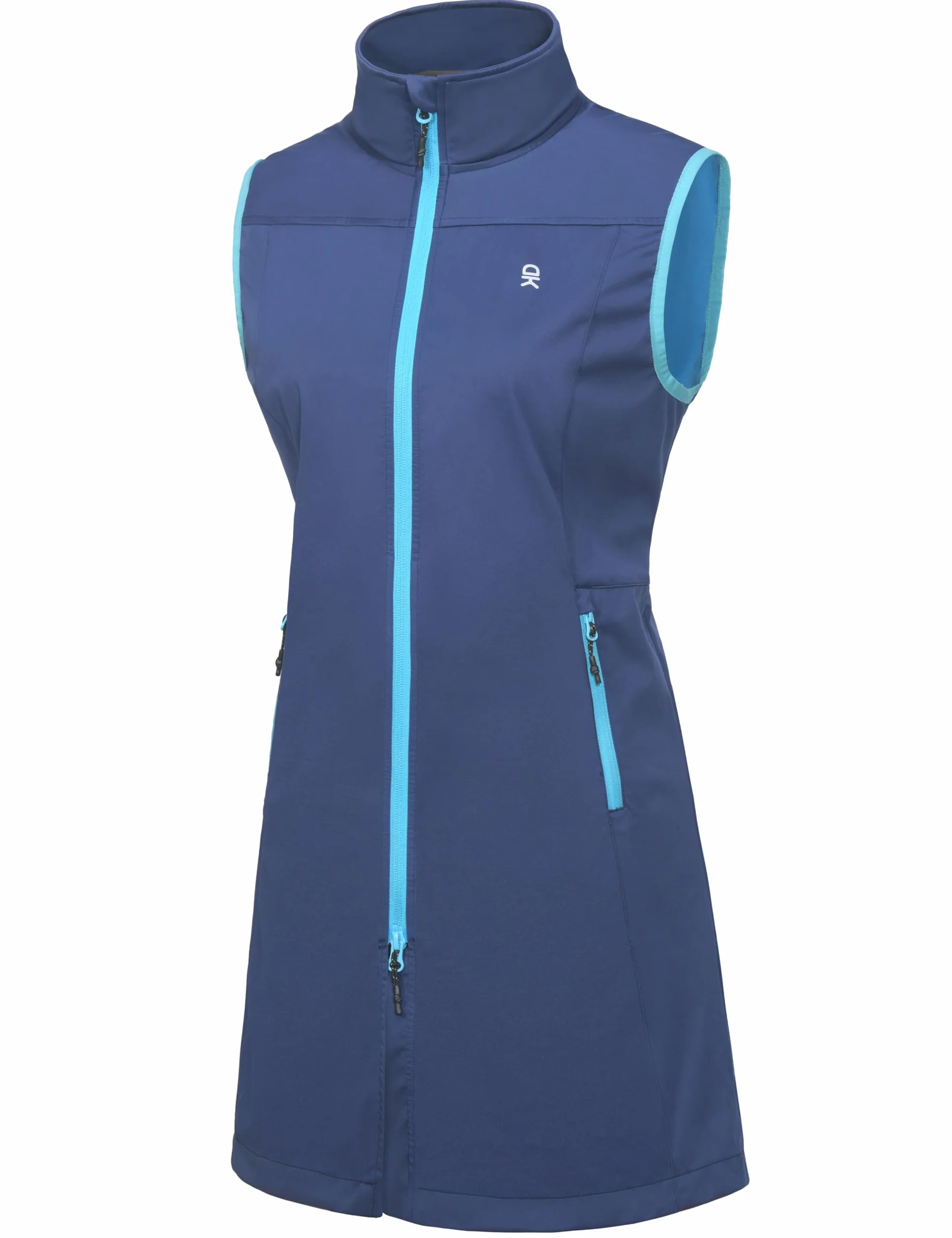 Little Donkey Andy Veste légère softshell coupe-vent sans manches femme
